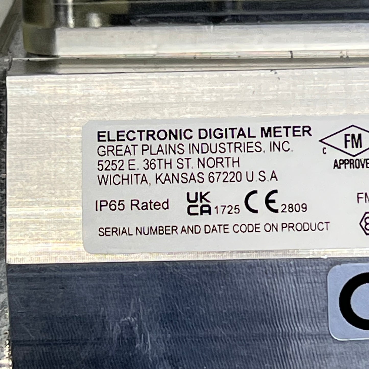 GPI Digital Fuel Meter Compact Easy Install NPT 2" 113900-9502