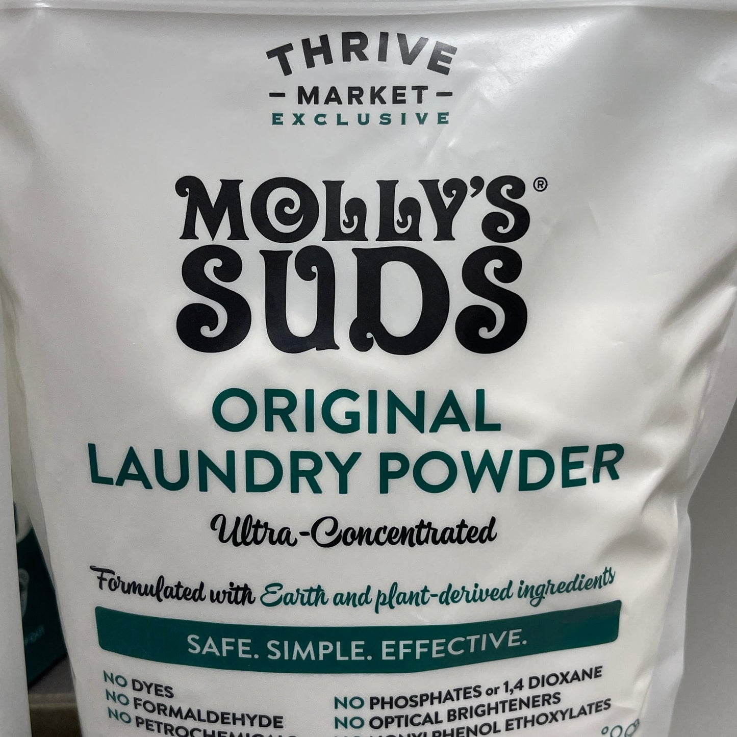 ZA@ MOLLY'S SUDS Original Laundry Powder Ultra-Concentrated Cedar Santal 79 oz 120 Loads D