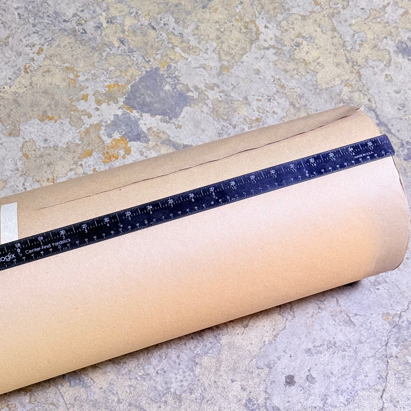 ZA@ PACON Heavyweight Kraft Roll,1 Roll 36" x 1,000' Natural Kraft P5836 (AS-IS)