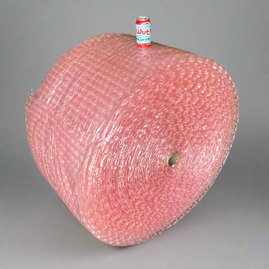 ULINE Anti-Static Bubble Roll 1/2”x 24”x 250’ S-1269P Pink