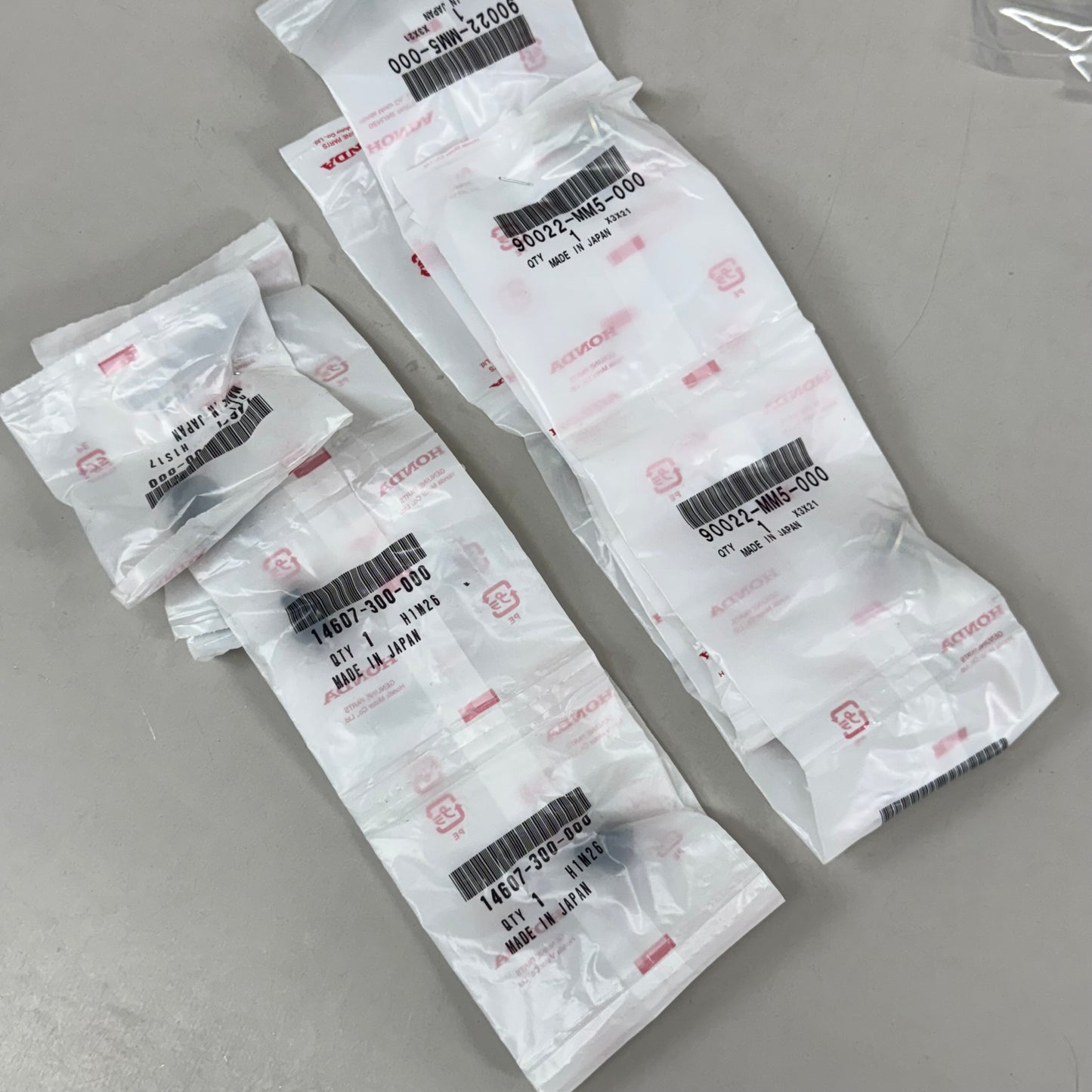 HONDA (103 PACK) Assorted Motorcycle Parts Genuine OEM