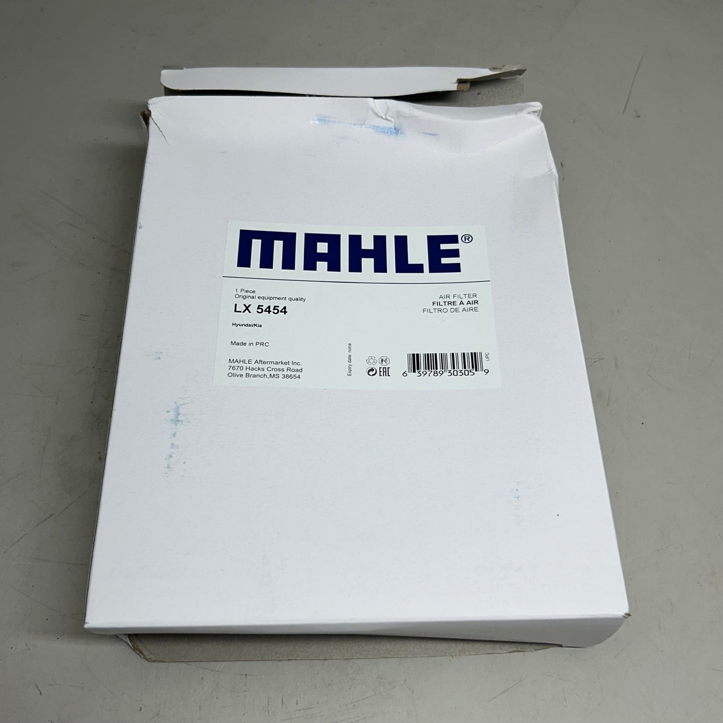 MAHLE Air Filter Replacement Part For Kia Soul & Hyundai New Other (See Images) LX 5454