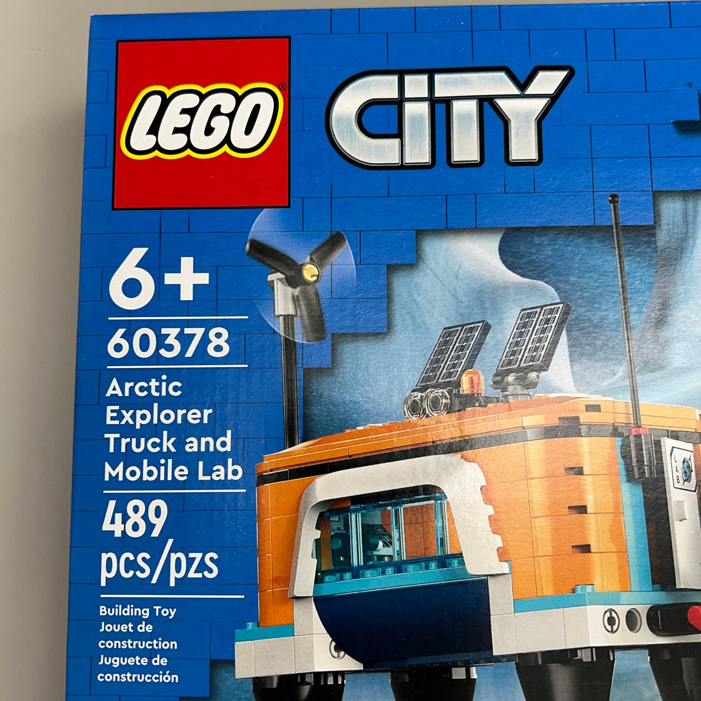 LEGO CITY Arctic Explorer Truck & Mobile Lab w/ MiniFigures Ages 6+ 489pcs 60378