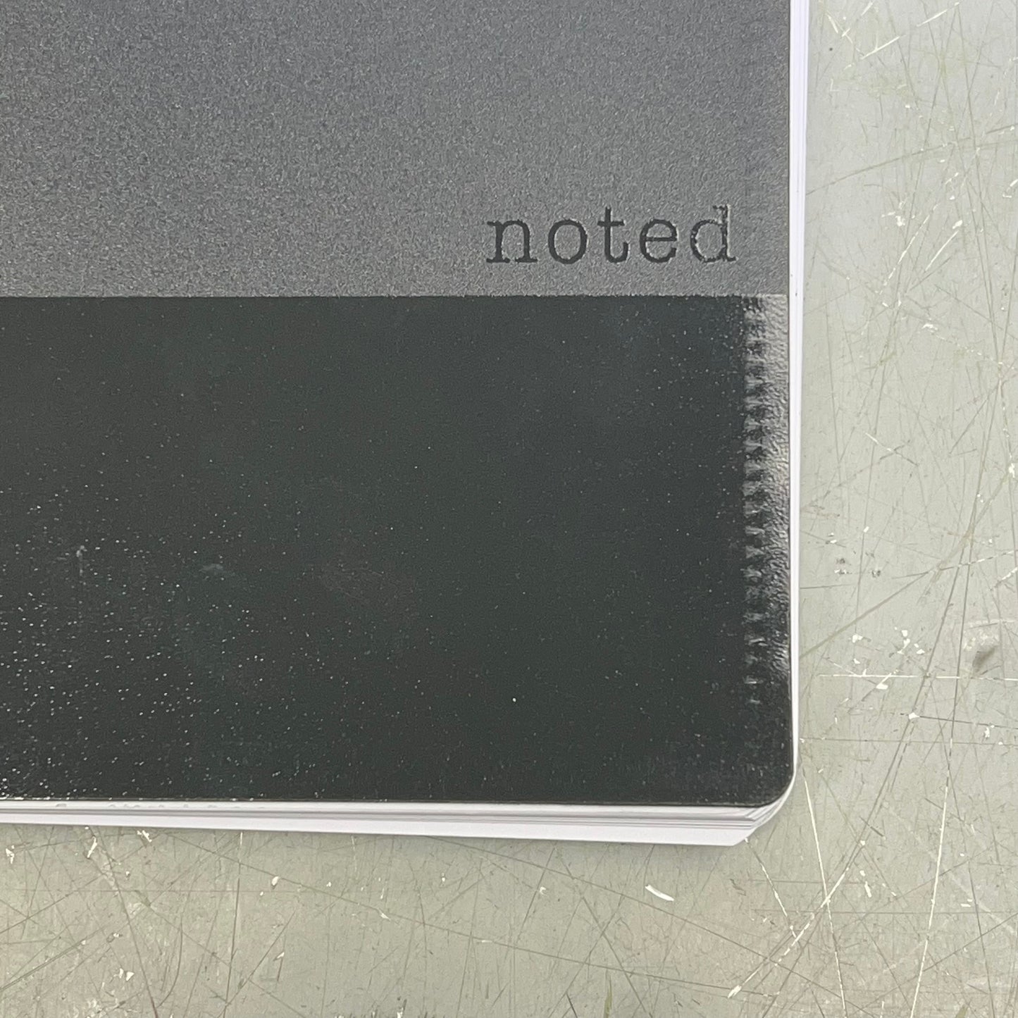 CAROLINA PAD Professional Spiral Notebook Executive Ruled 7.88" X 9.94"  Grey