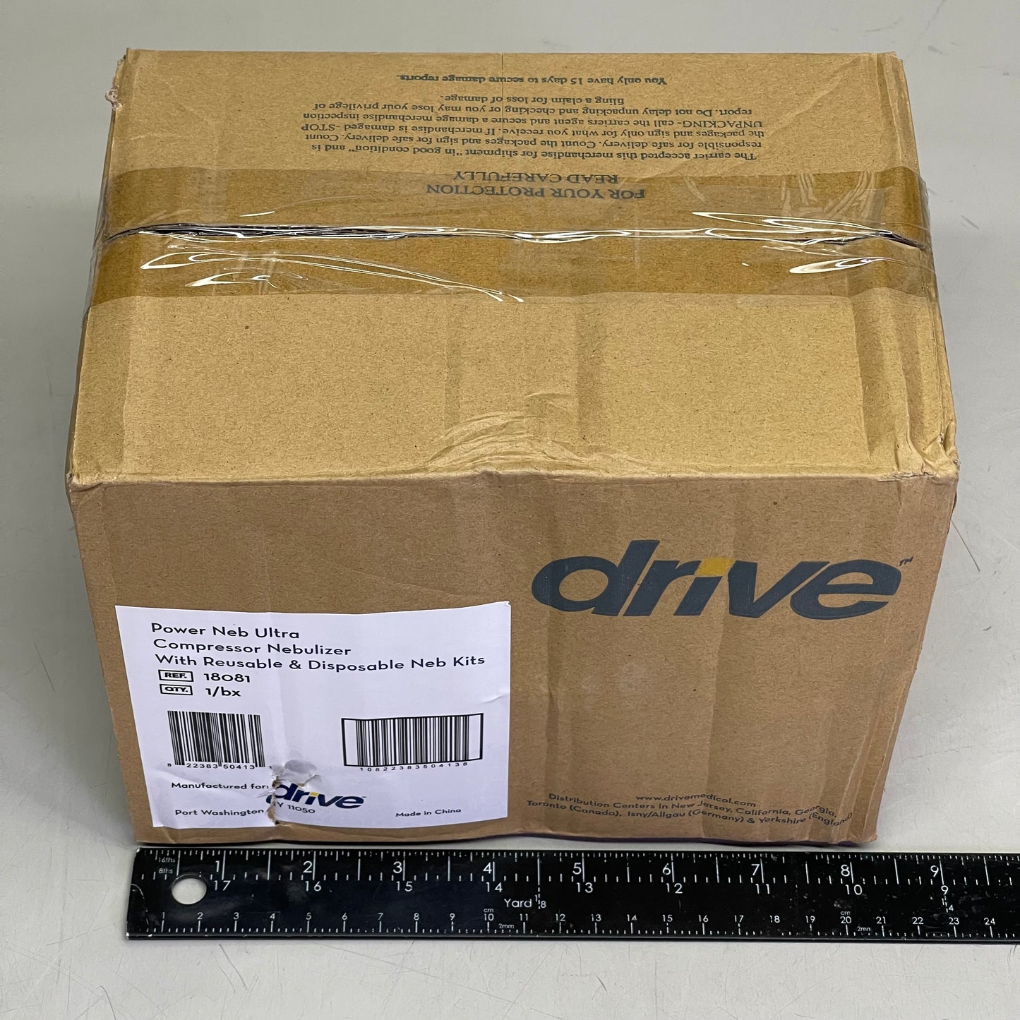 ZA@ DRIVE Power Neb Ultra Compressor Nebulizer, Reusable & Disposable Neb Kits 18081