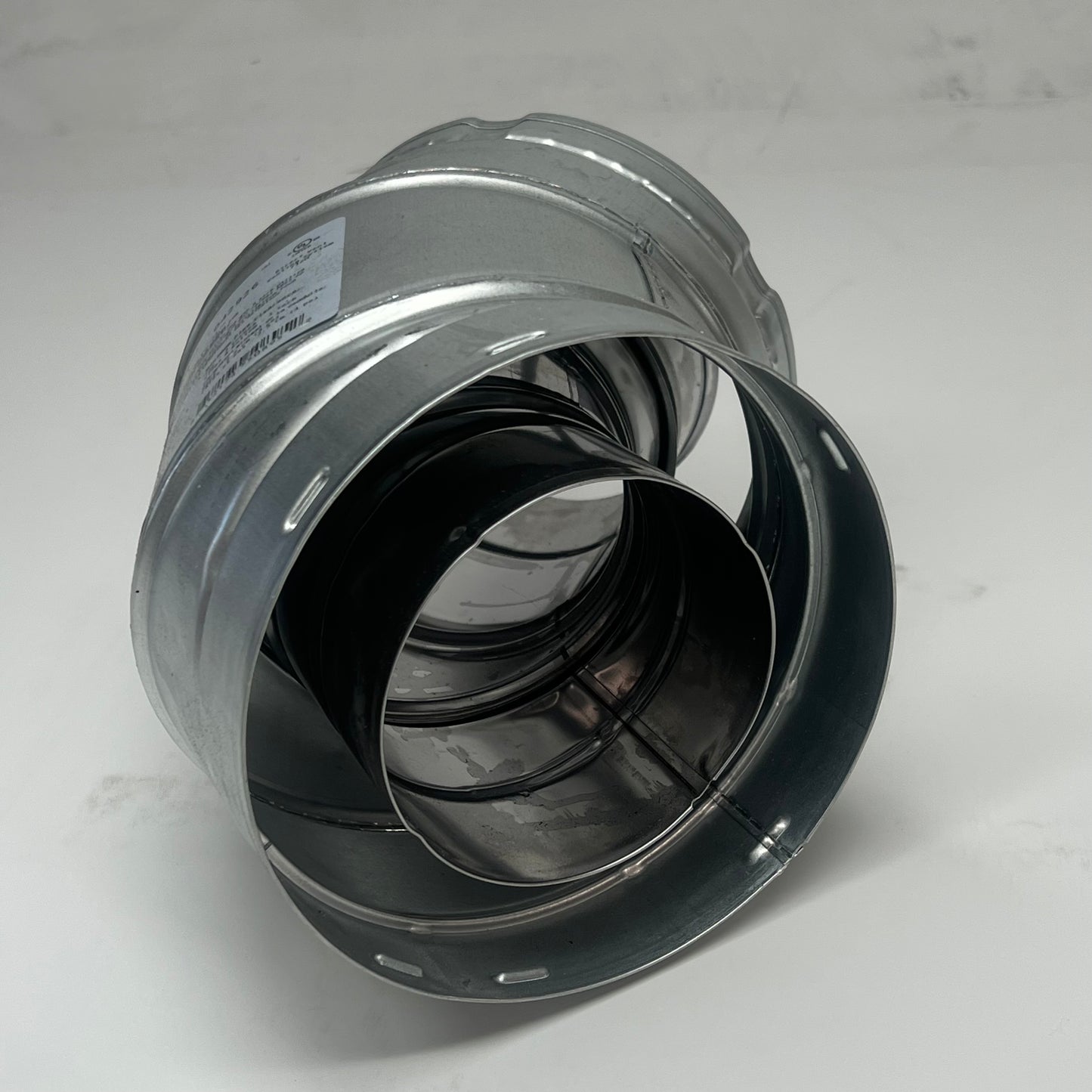 HEARTH & HOME TECHNOLOGYS Venting Pipe Galvanized Steel 45 Degree SLP45
