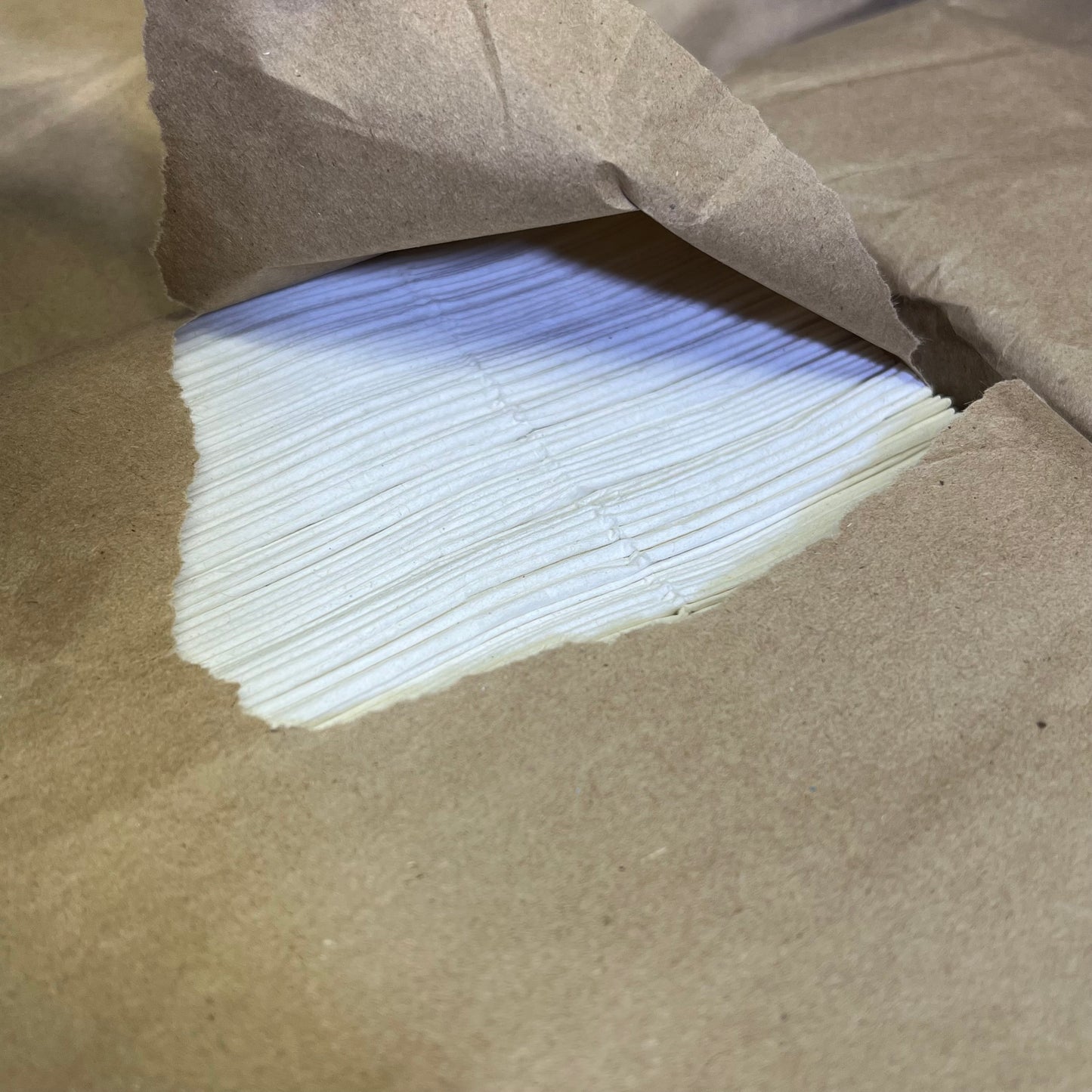 ZA@ ESSITY (6000 PACK) Paper Napkins w/ Jordan's Logo 8.5x13 White Z64339D1