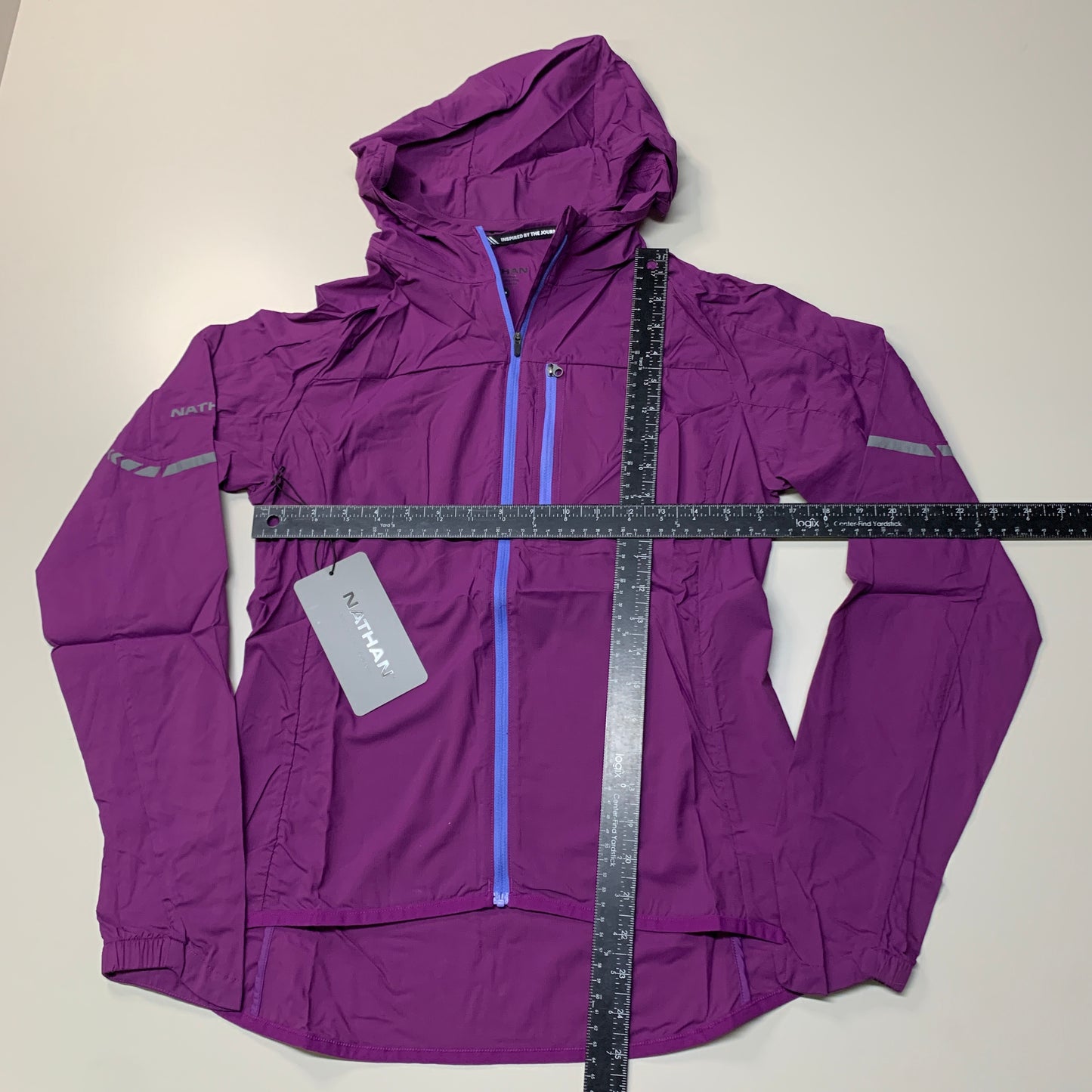 NATHAN Stealth Jacket W/ Hood Women's Plum Size Small NS90080-70030-S
