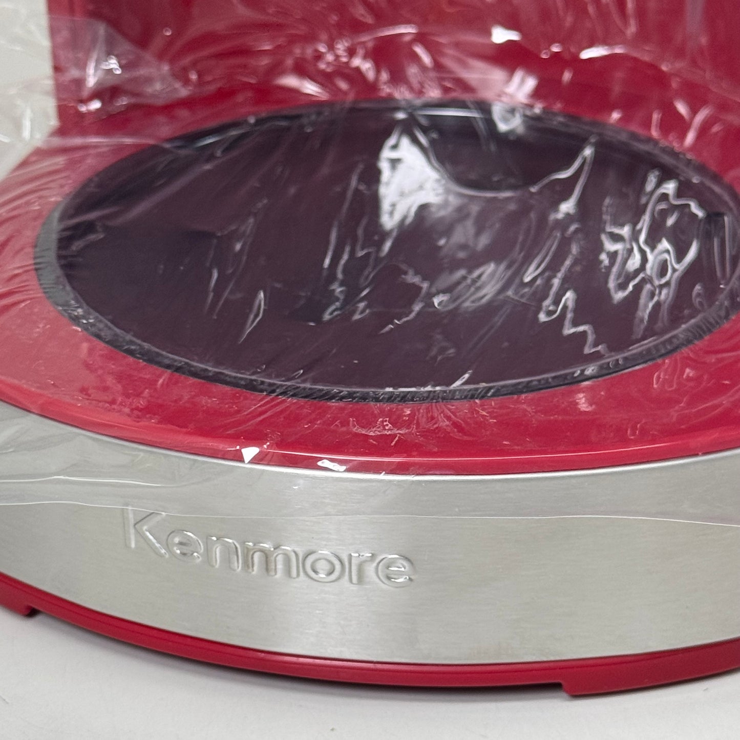 KENMORE Programable 12-Cup Drip Coffee Maker w/ Auto Shut off Red Silver KKCM12R