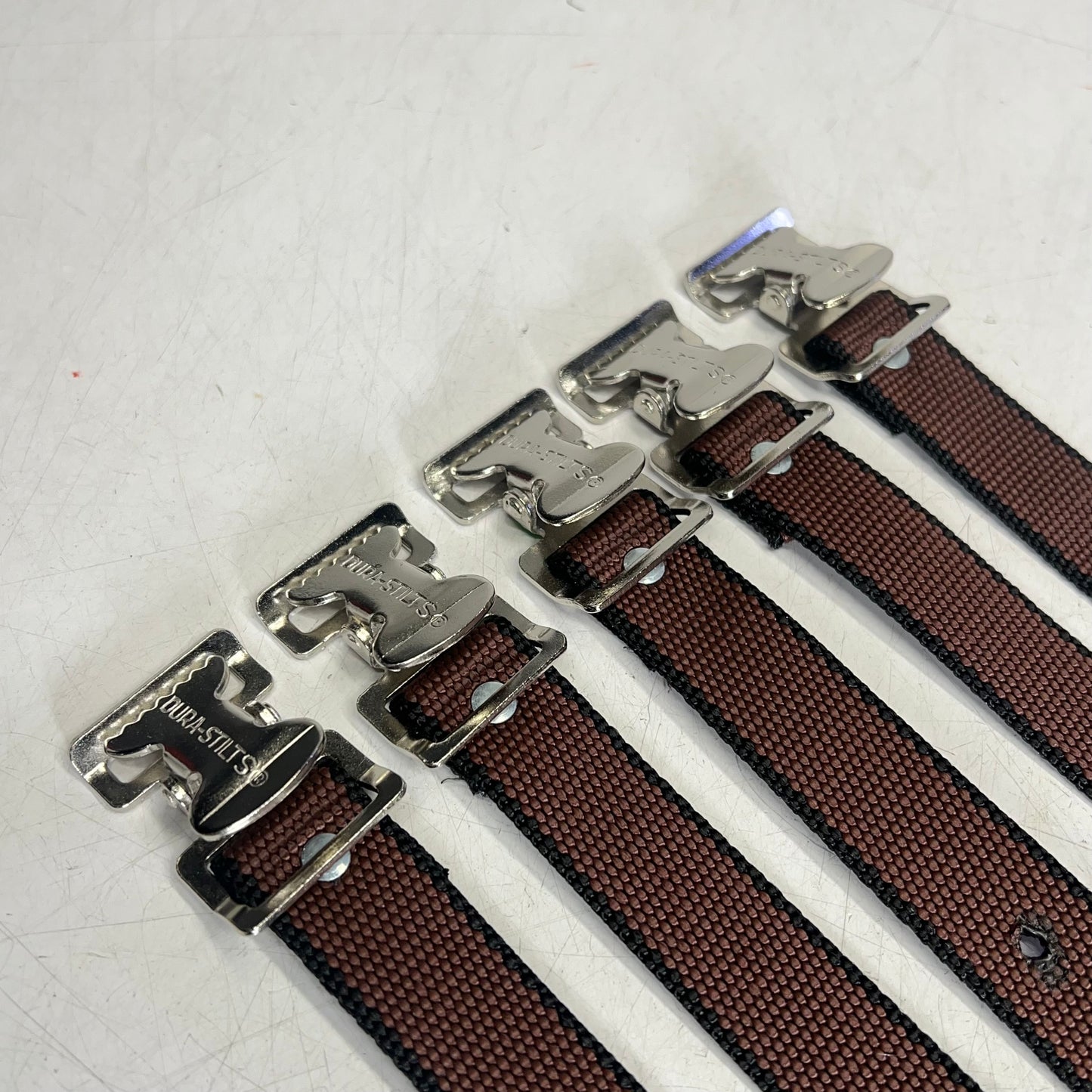 DURA-STILTS (5 PACK) Toe Straps W/ Locking Buckle Heavy Duty Nylon 17 ½ " L #8