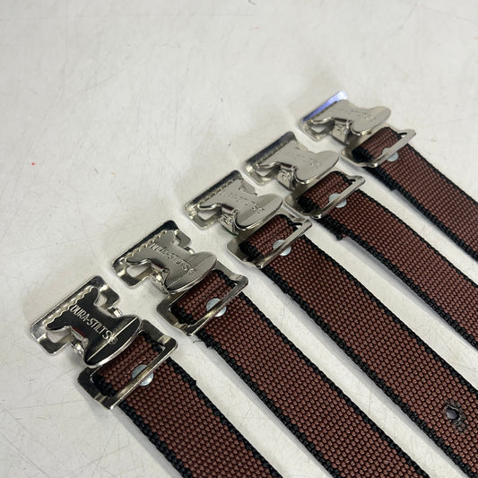 DURA-STILTS (5 PACK) Toe Straps W/ Locking Buckle Heavy Duty Nylon 17 ½ " L #8