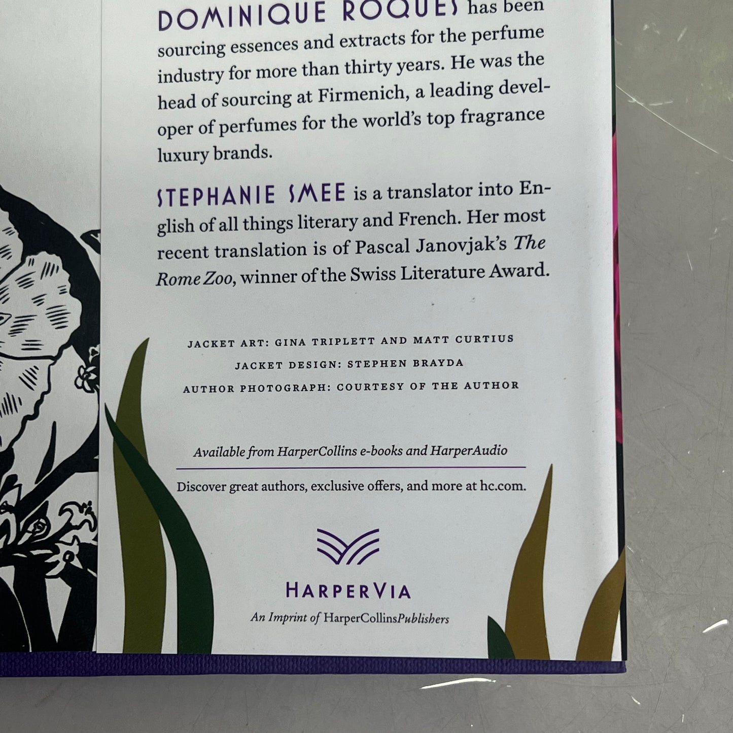 IN SEARCH OF PERFUMES Journey To Natures Scents Hardback Book Dominique Roques