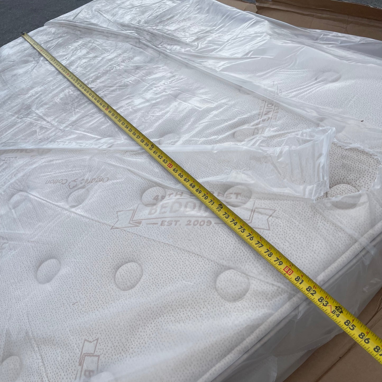 ZA@ Pallet of 45TH STREET BEDDING  Organic Cotton Mattress 82”x61” (AS-IS)