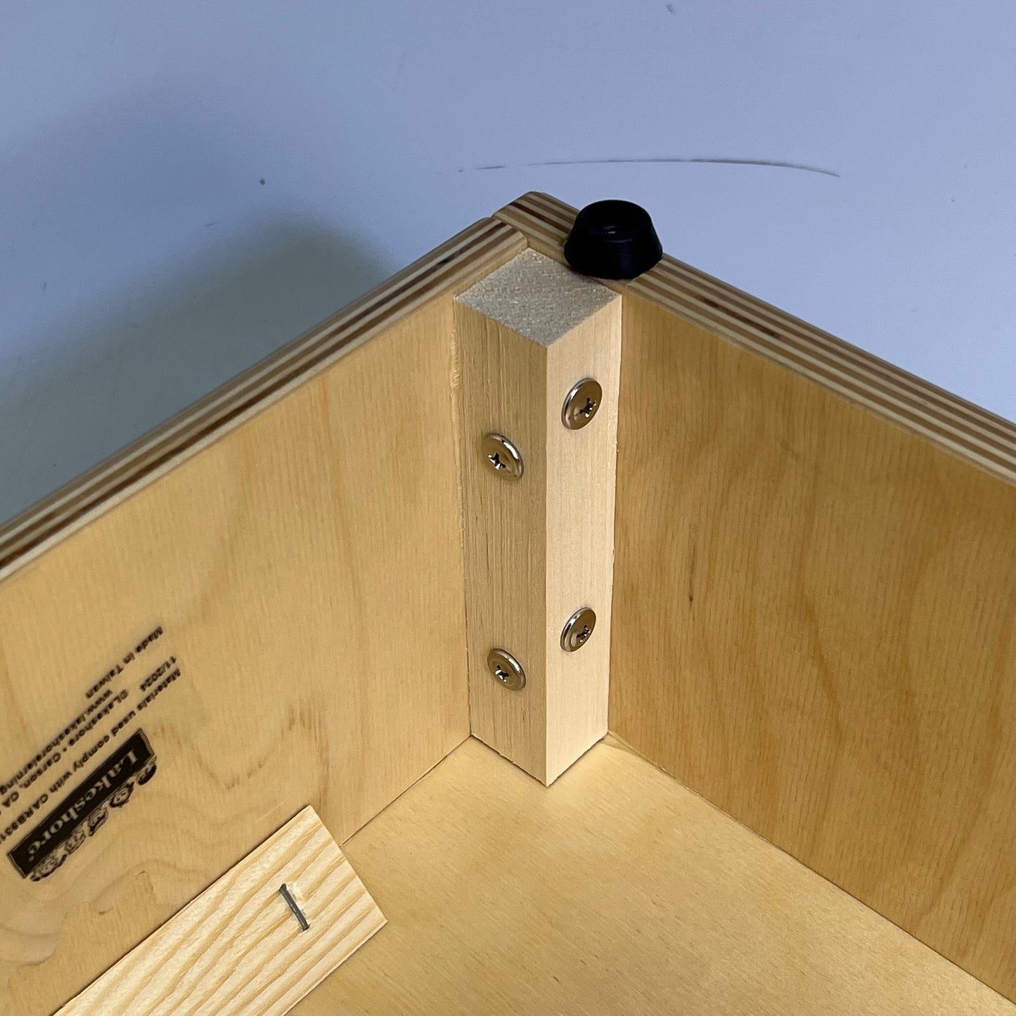 LAKESHORE No-Slip Classroom Step Stool Sturdy Birch 27"w x 12"d x 6"h JJ424