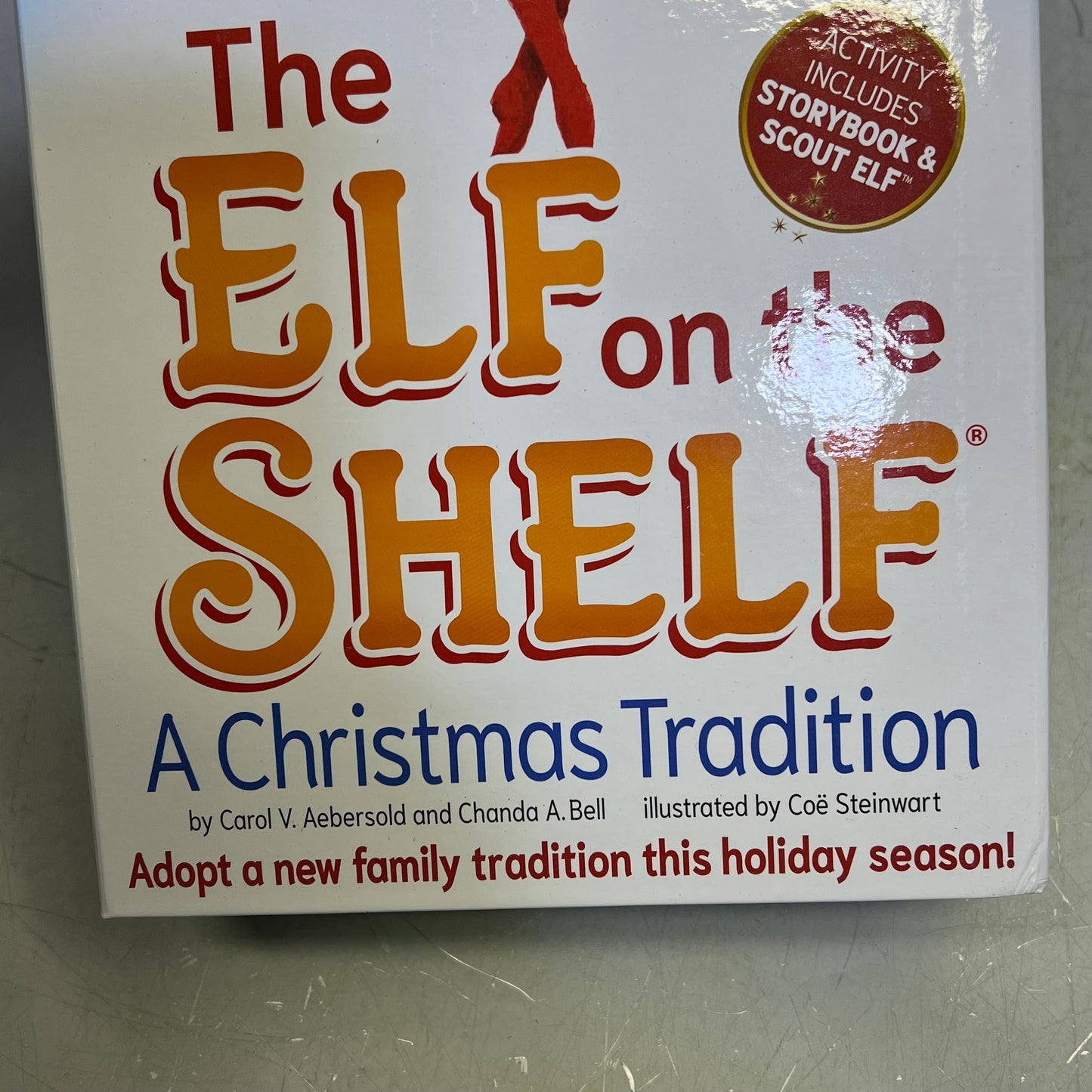 ZA@ SANTAVERSE The Elf On The Shelf Doll & Hardback Book A Christmas Tradition (As-Is)