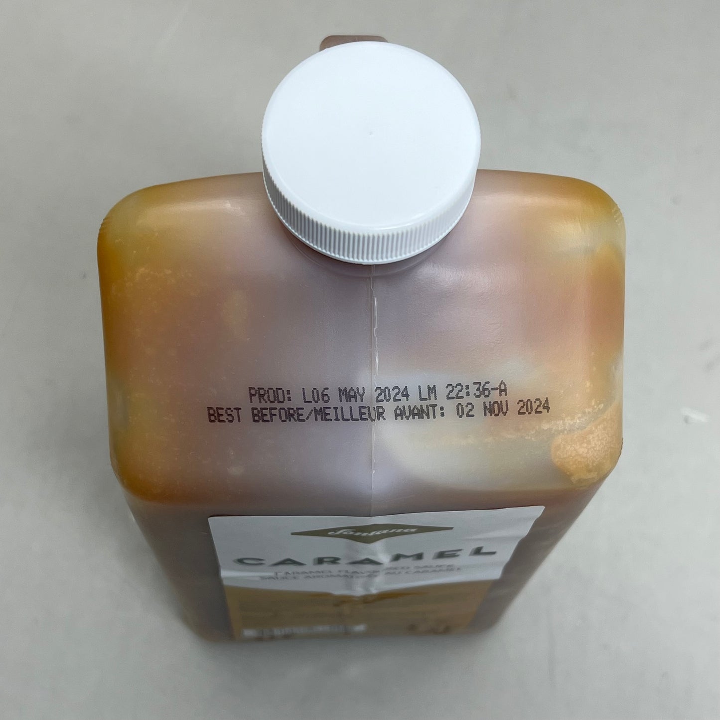 ZA@ STARBUCKS (4 PACK) Fontana Caramel Flavored Sauce (1.86 L/bottle) BB 11/24