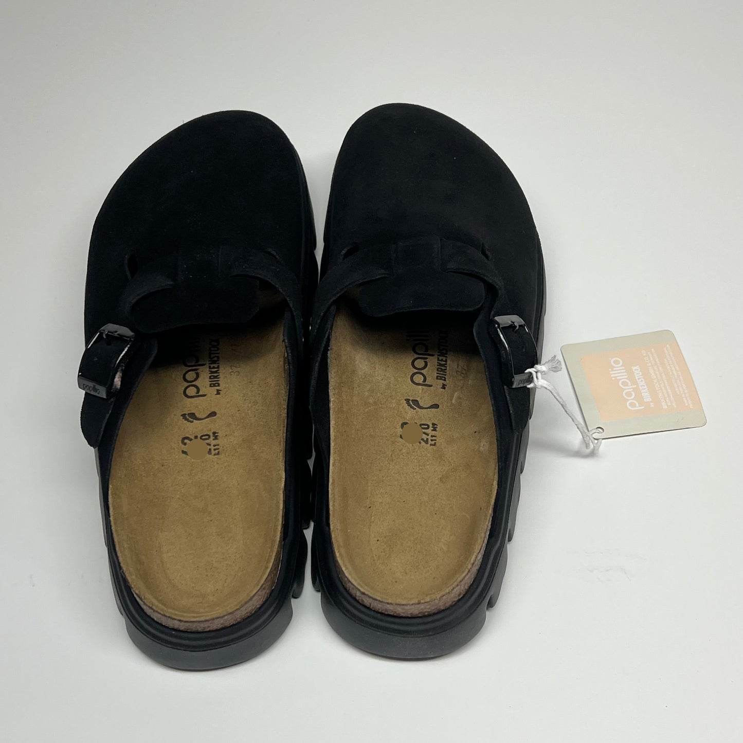 BIRKINSTOCK  Papillio Boston Chunky Sandal Women's Sz EU 40 Black 1028317