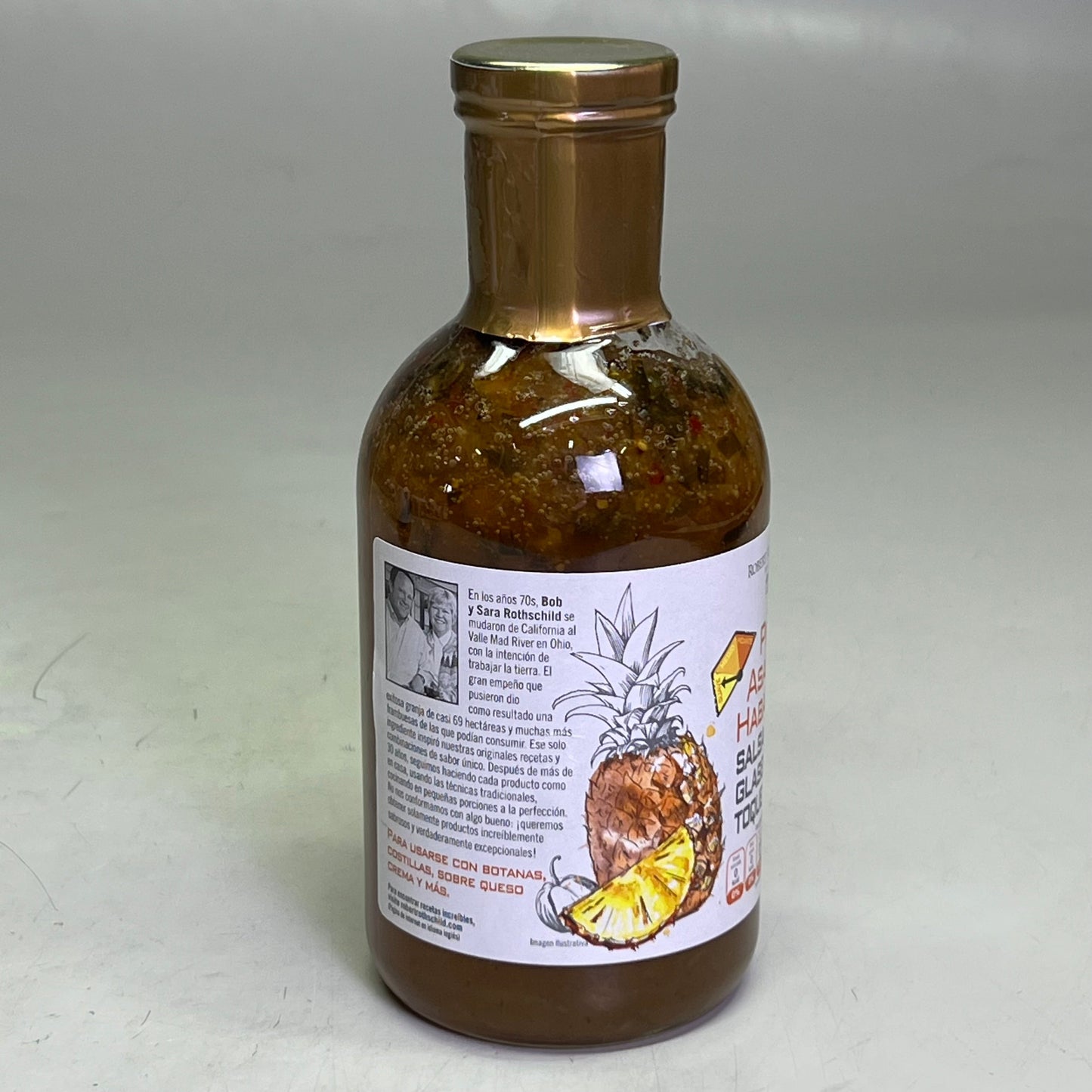 ZA@ ROBERT ROTHSCHILD (2 PACK, 36oz Each) Roasted Pineapple & Finishing Sauce BB 09/26 E
