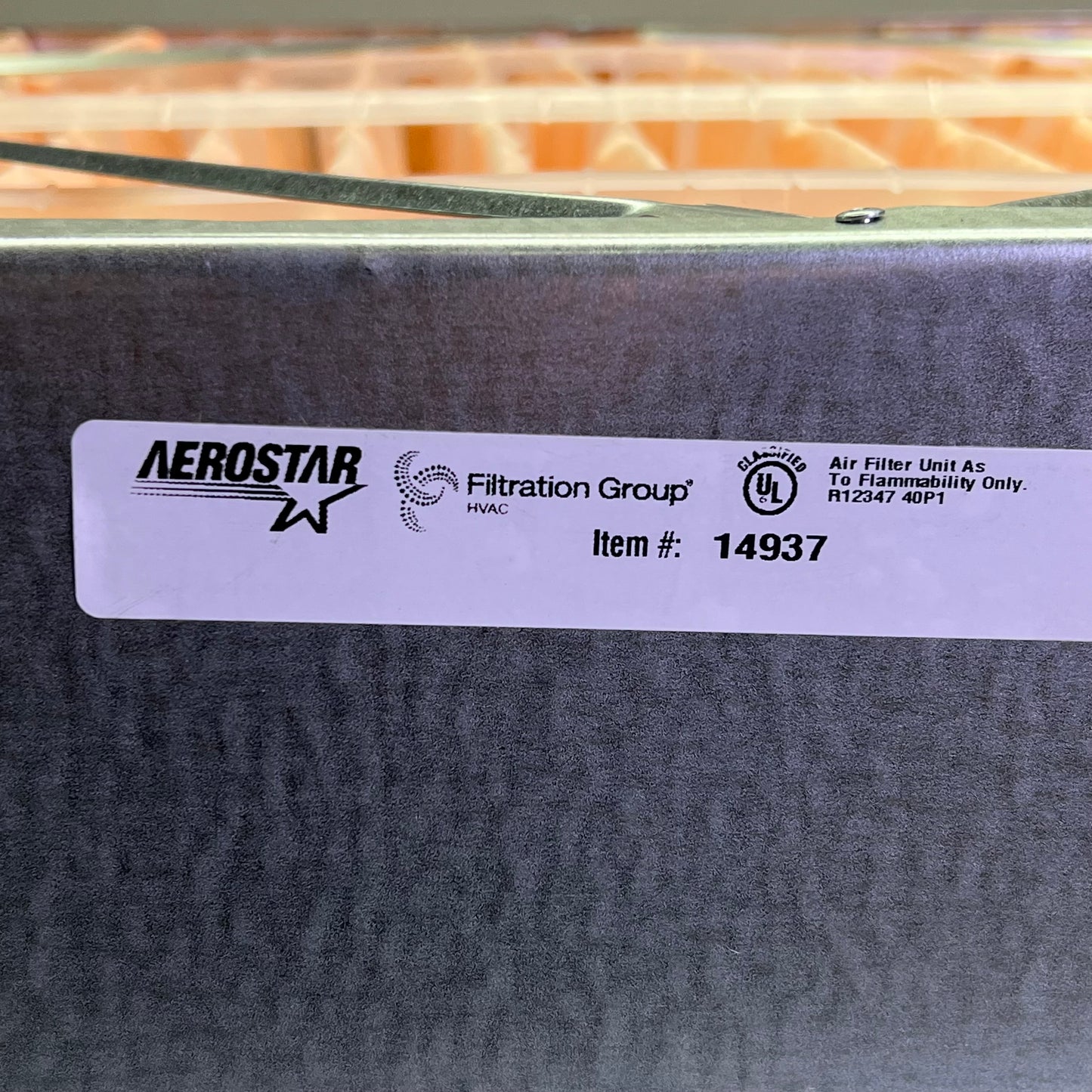 AEROSTAR Box Style MERV11 Fiberglass Rigid Cell Air Filter 24" X 24" X 12" 14937