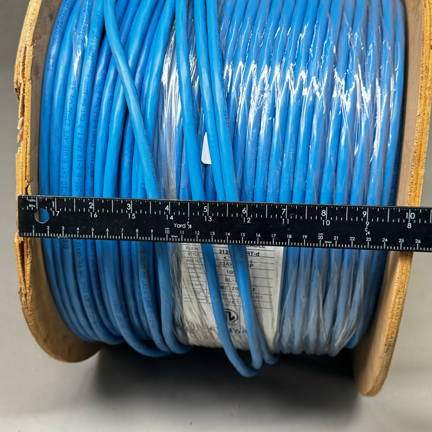 SCP Communications Cable CATa CMR BL-88 75 Degrees Rated Temp TUR2304S031PG2300305