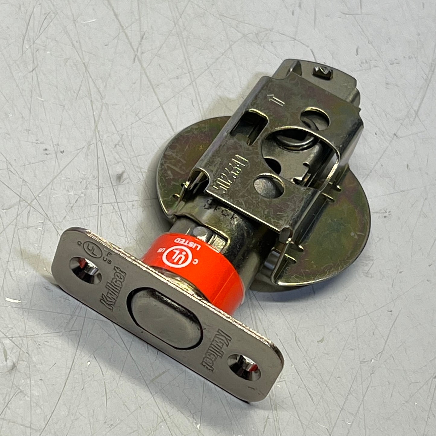 KWIKSET Exterior Door Key Control Deadbolt Keyed One Side Satin Nickel 98170-007