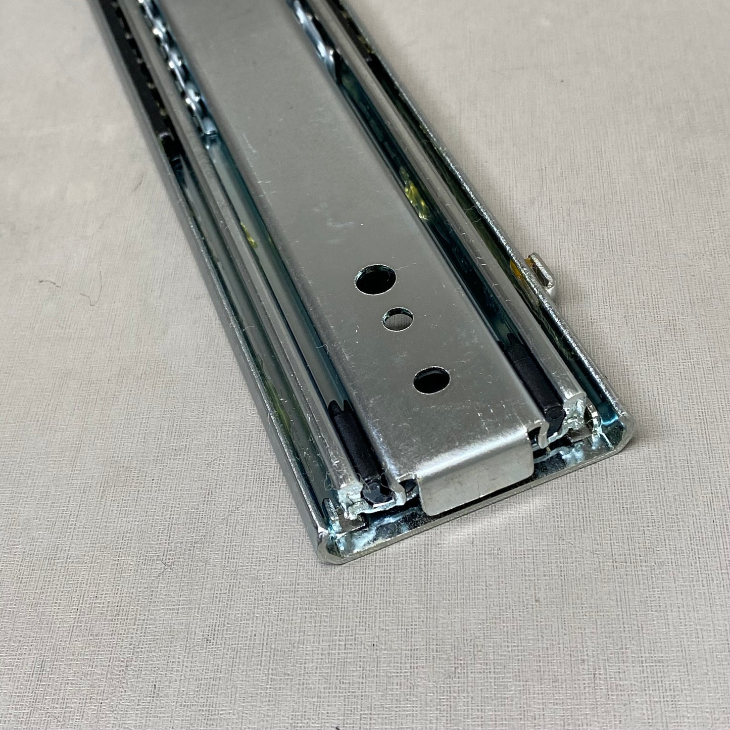 KNAPE AND VOGT (10 Pk ) Over Travel Low Profile Drawer Slide Set 12 inch Silver 6505