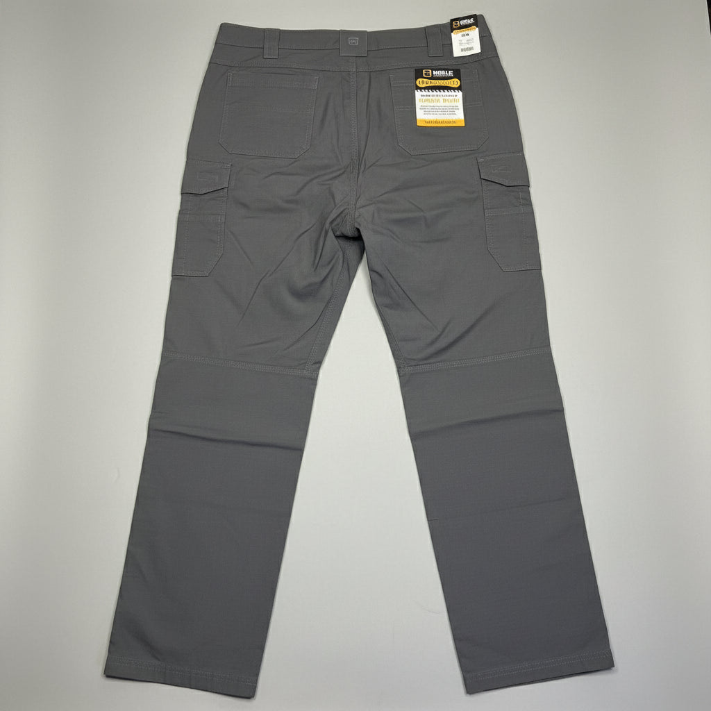 NOBLE OUTFITTERS Full Flexx Ripstop Cargo Pant Men's Sz 32x34 Wolf Grey 18449