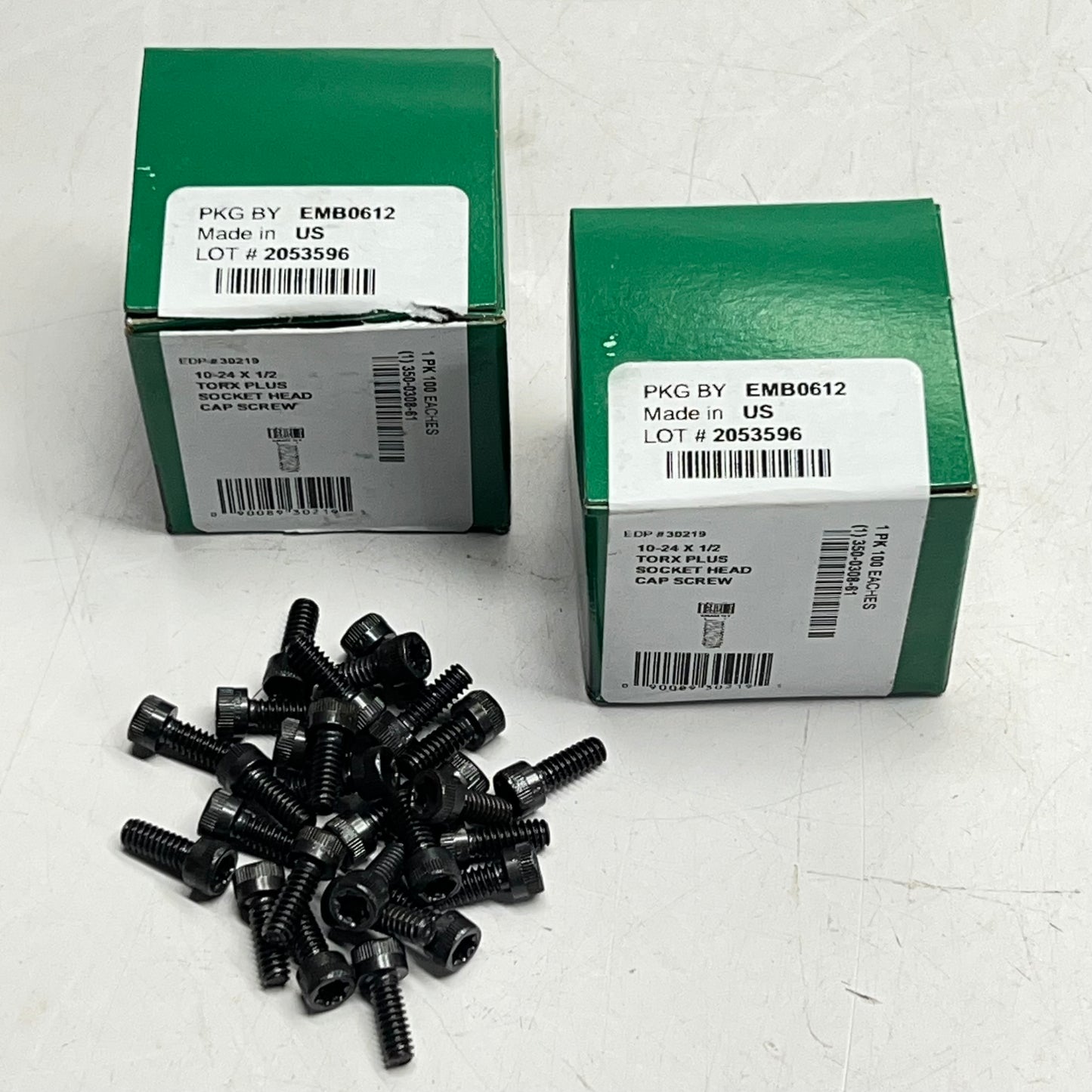 STANLEY (2 PACK, 100 EACH) Socket Head Cap Screw Alloy Steel #10-24x10/2 2053596