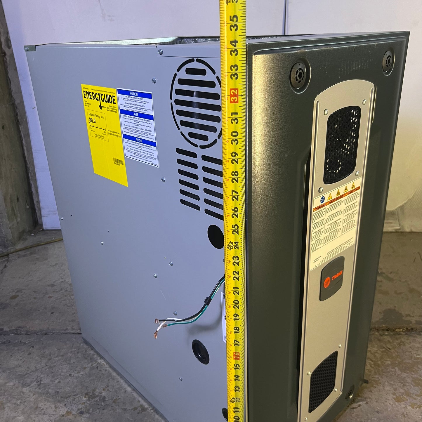 TRANE S8V2B060M4PCBA 60K BTU 2 Stage V Speed 80% VS Furnace (New-Other)