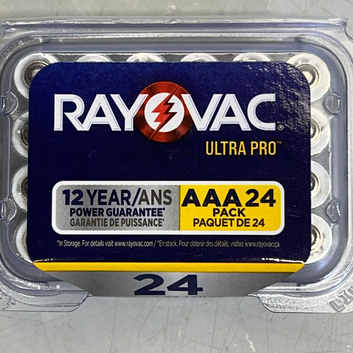 ZA@ RAYVAC (24 PACK) Ultra Pro Batteries AAA UPN-184238