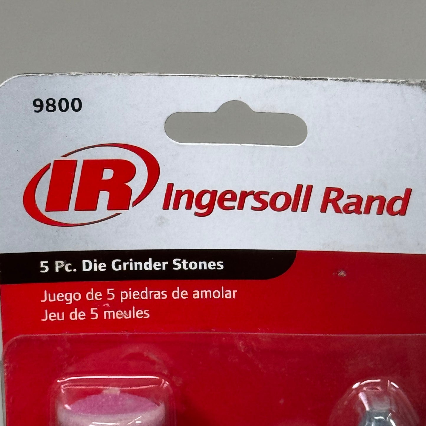 INGERSOLL RAND (2 PACK) Die Grinder Stones 1/4" Shank Lasting 5 Piece Set 9800