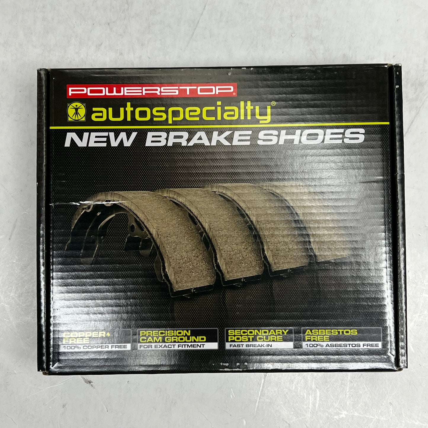 POWER STOP Parking Brake Shoes Semi-metallic Formula for Chevrolet B741