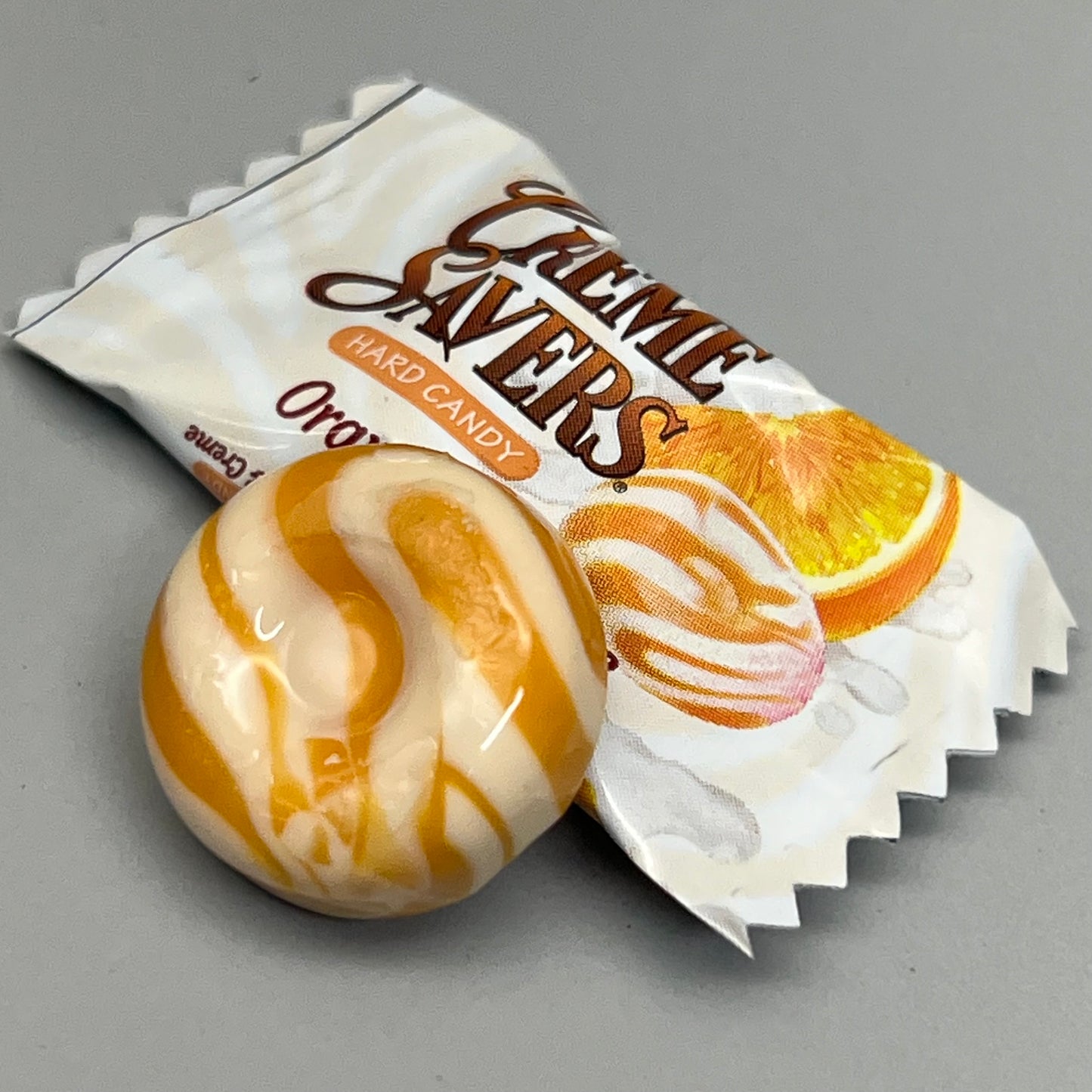 ZA@ CREME SAVERS (12 Bags) Orange & Creme Hard Candy 6.25 oz  BB 08/03/25