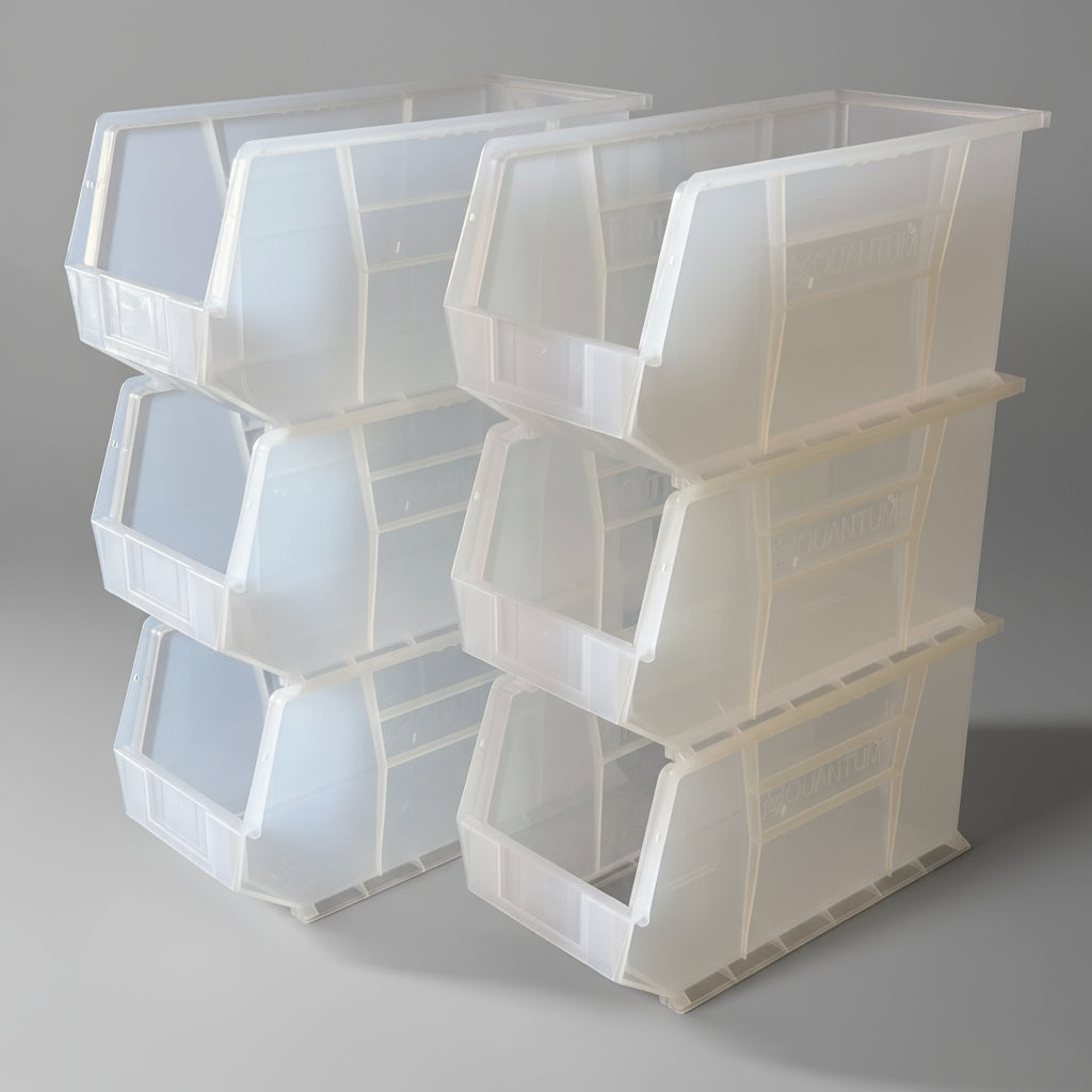 QUANTUM (6 PACK) Storage Systems Sz 8"W x 16"L x 9"H, QUS265CL