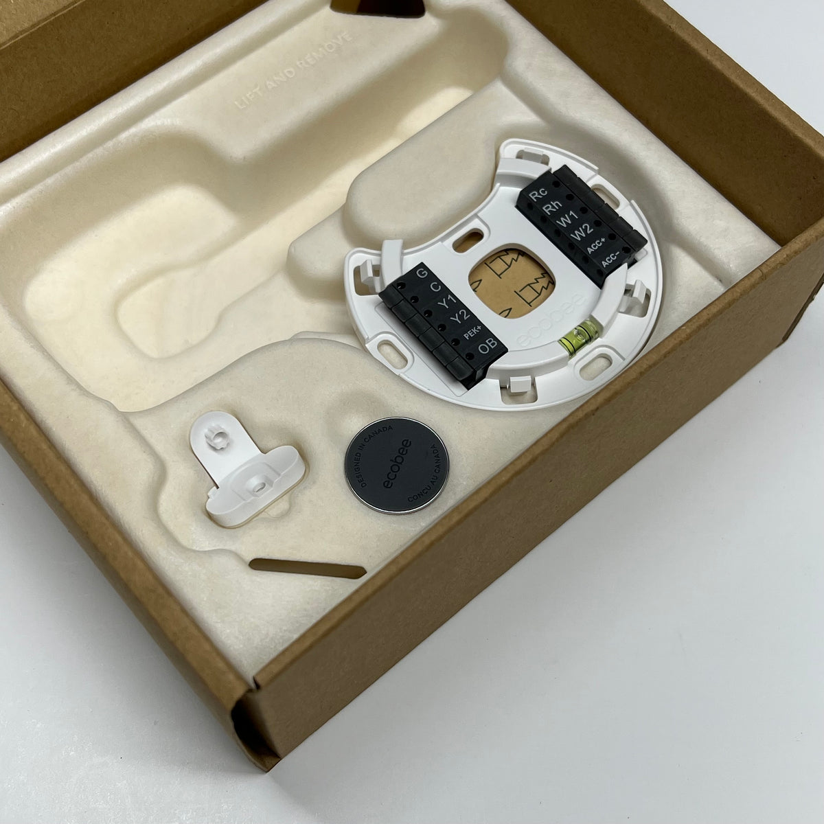 CARRIER Ecobee Smart Thermostate W/ Air Quality Monitor Black EB-STATE6ICR-01