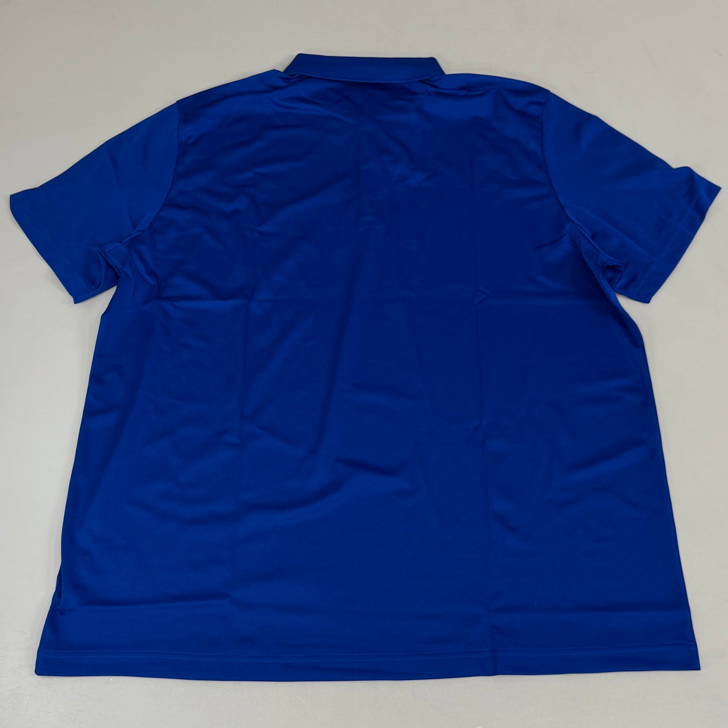 ADIDAS Basic Sport A430 Golf Polo Shirt men's SZ 2XL Collegiate Royal IB7348