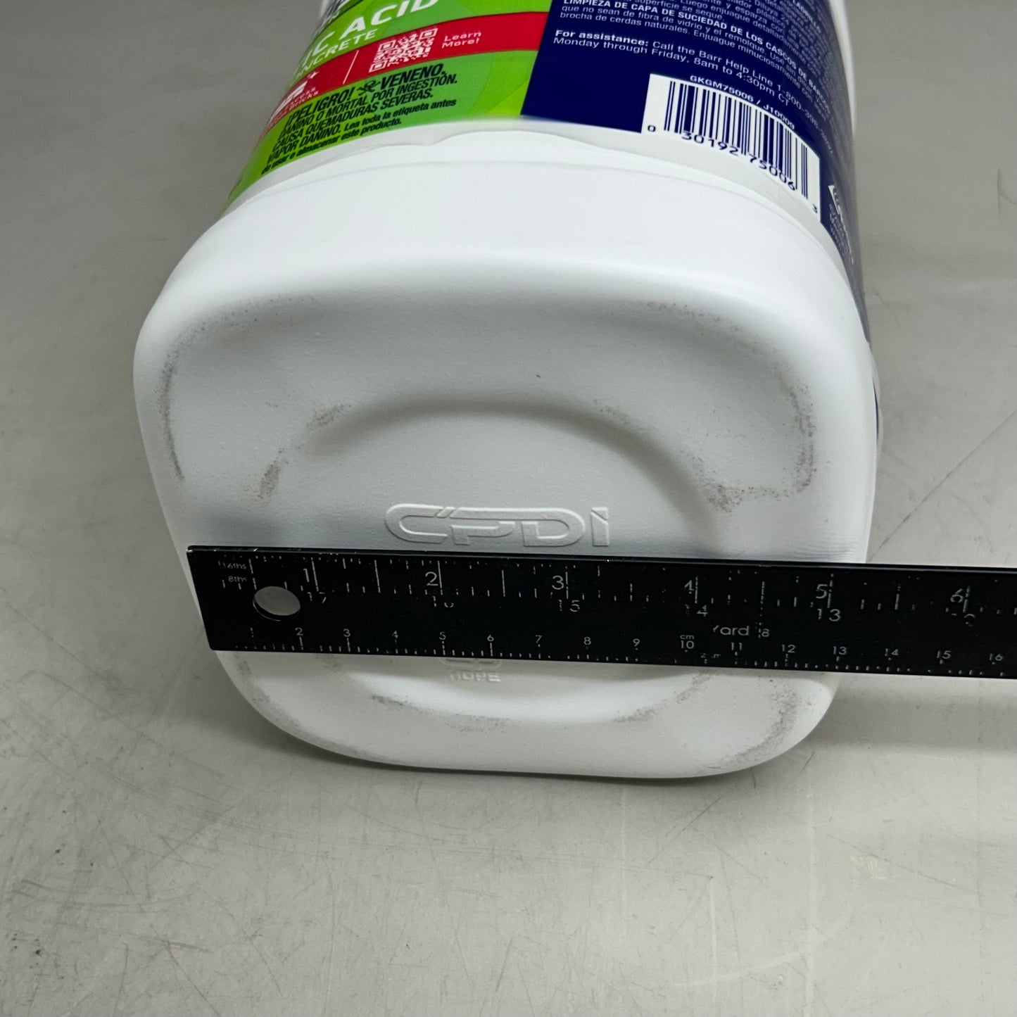 Z@ KLEAN STRIP Muriatic Acid *Etches Concrete* 1 Gallon GKGM75006