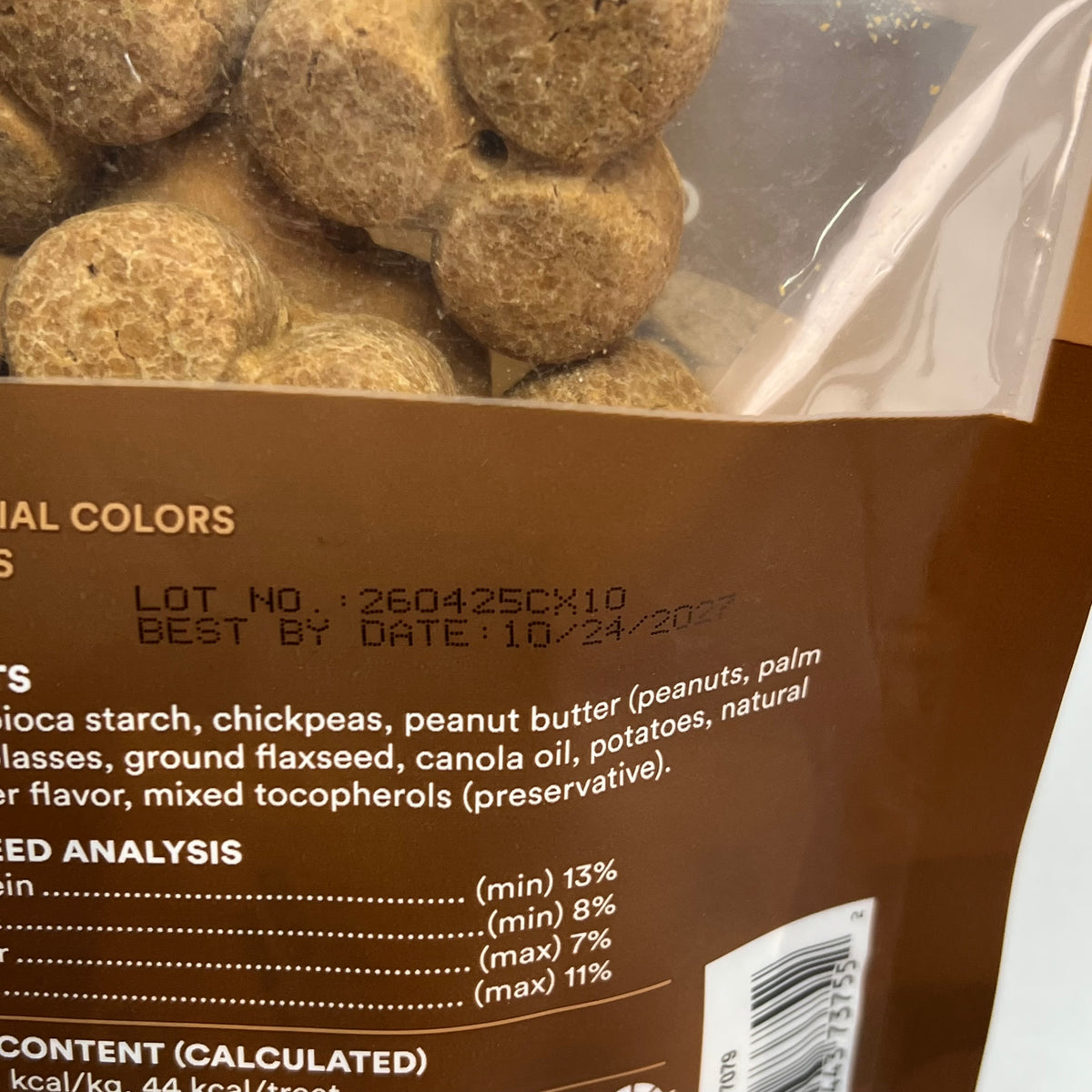 ZA@ WHOLE HEARTED (3 PACK) Crunchy Clovers Clover-shaped Dog Treats Peanut Butter |Flavor BB 10/27