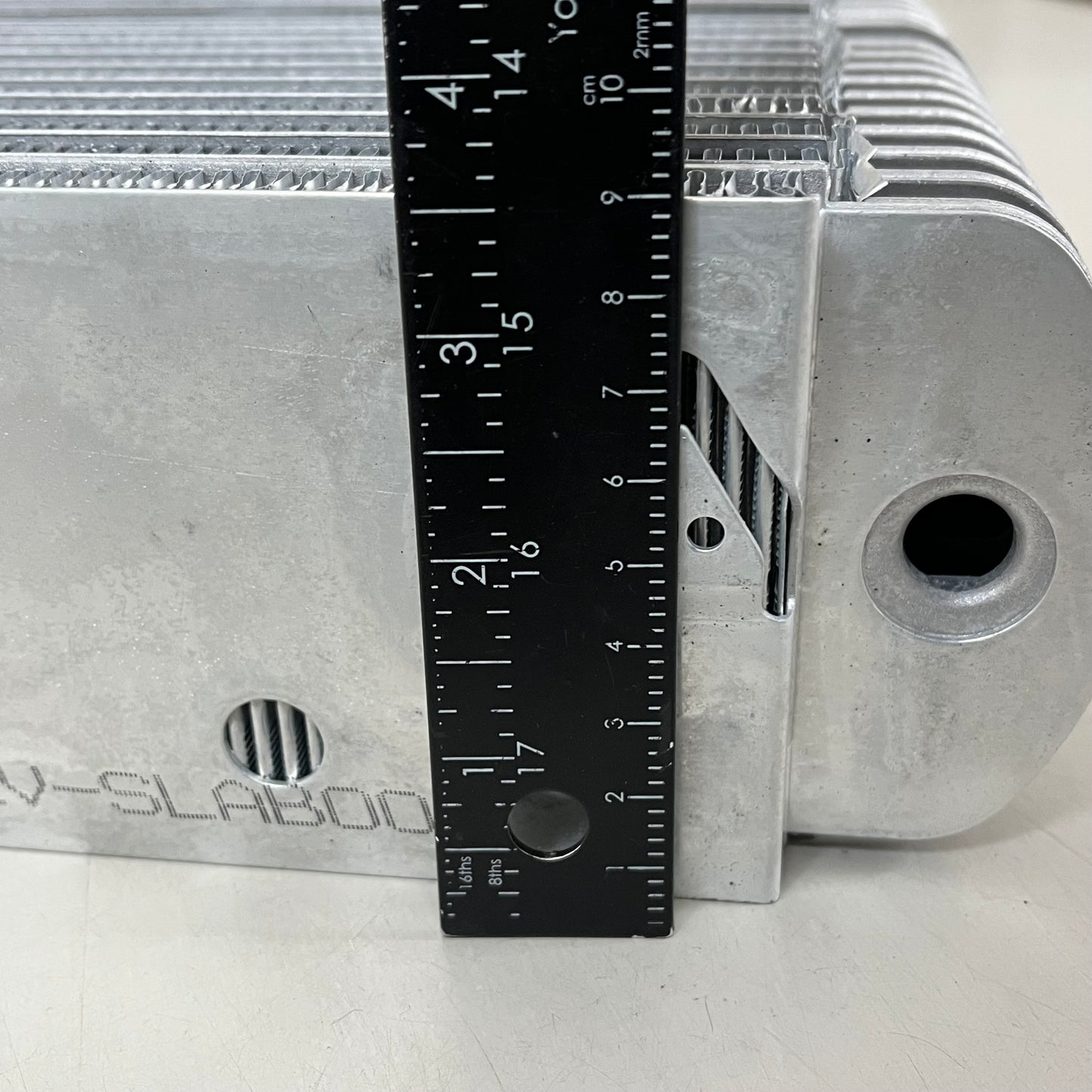 GLOBAL AIR A/C Evaporator Core 13.5" x 3 1/2" Silver EV-SLAB001