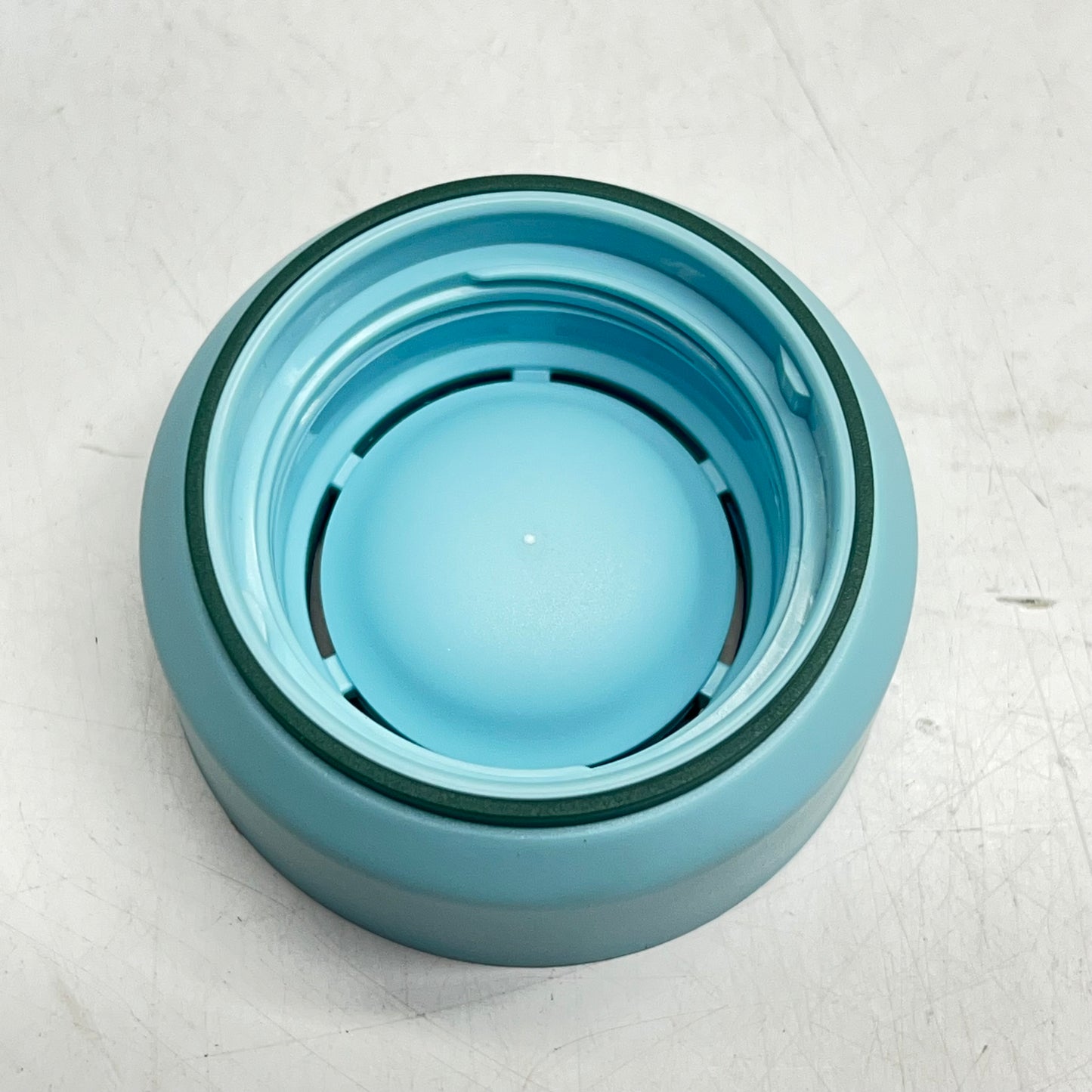 ZA@ OCEAN BOTTLE  Insulated Brew Flask W/ Company Logo Engraved  350 ml - 12 oz Sky Blue