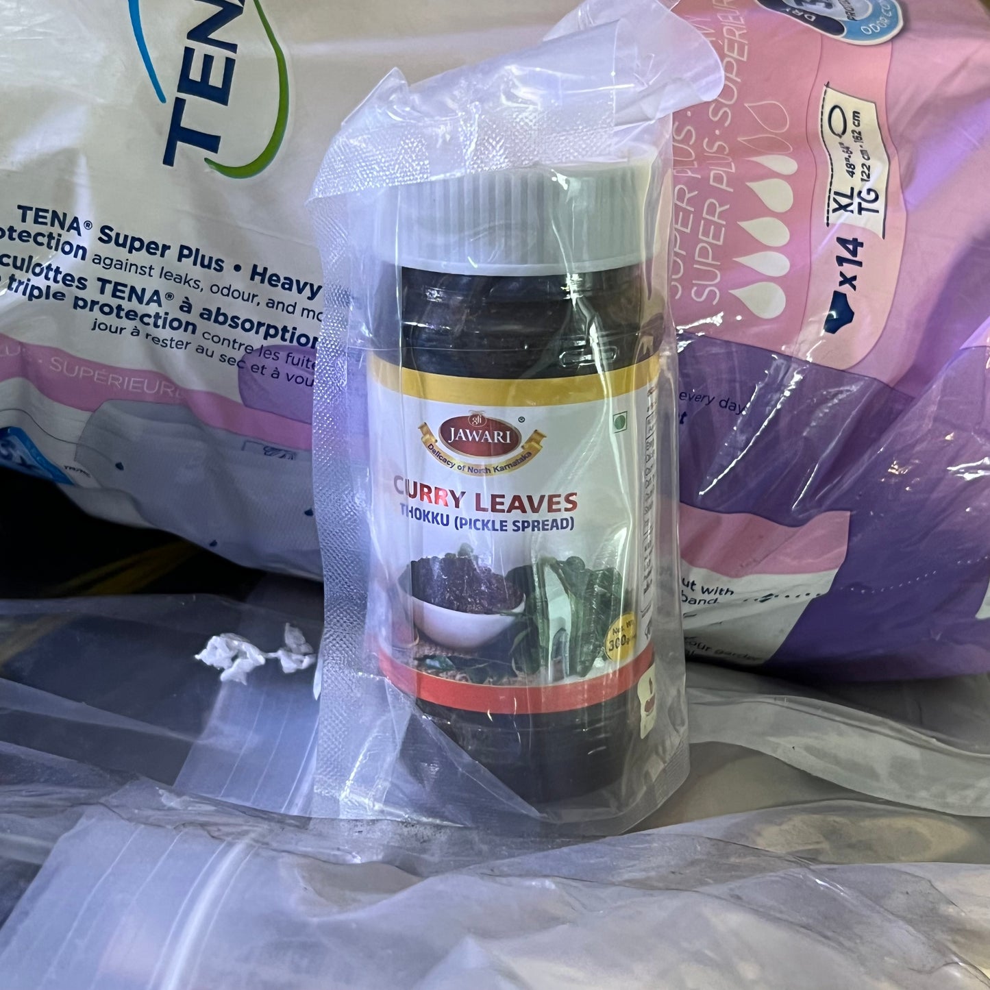 ZA@ Pallet of MIXED Underwear, Saline Irrigation Solution, Paper Bags, Biogel Latex Surgical Indicator Underglove, Plastic Hose, Etc... (AS-IS)