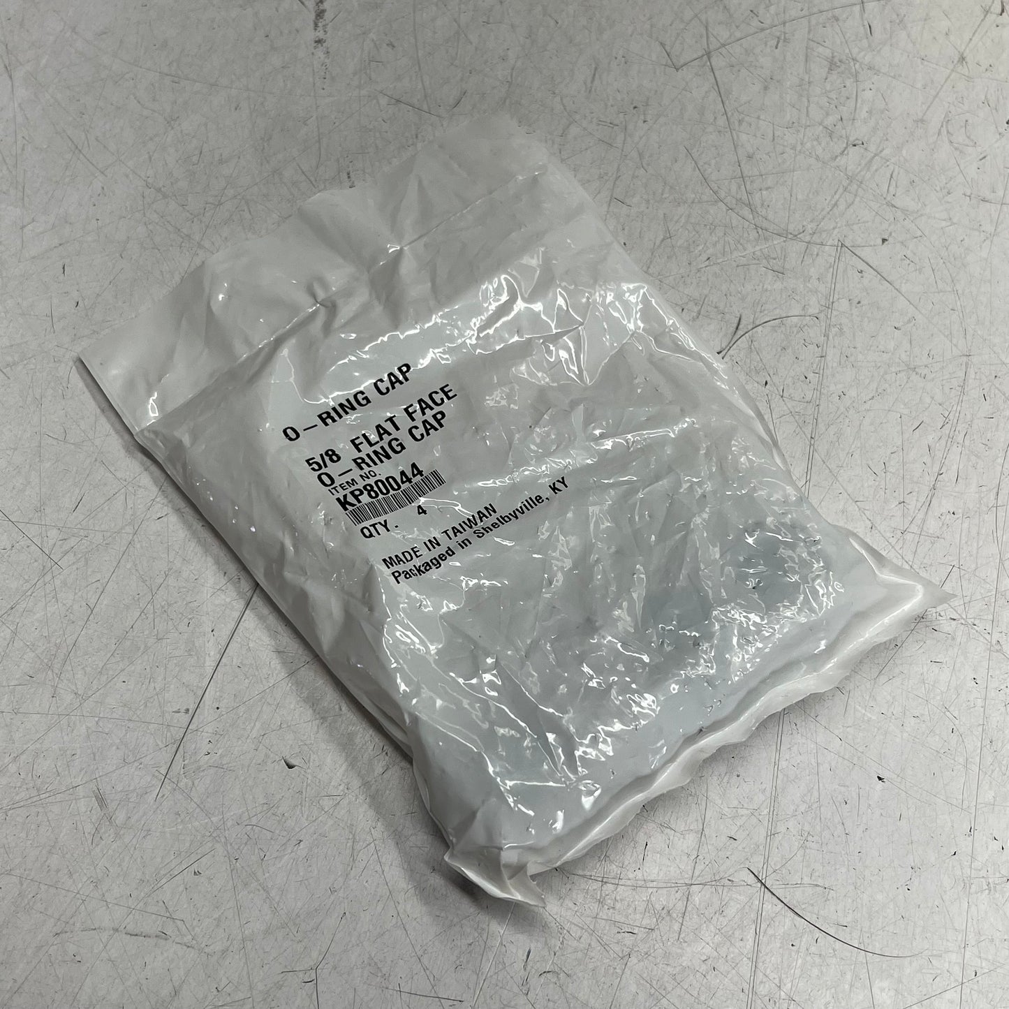 PARKER (4 PACK) Hannifin Seal-lok Steel Hydraulic Hose Cap 6,000 PSI  KP80044