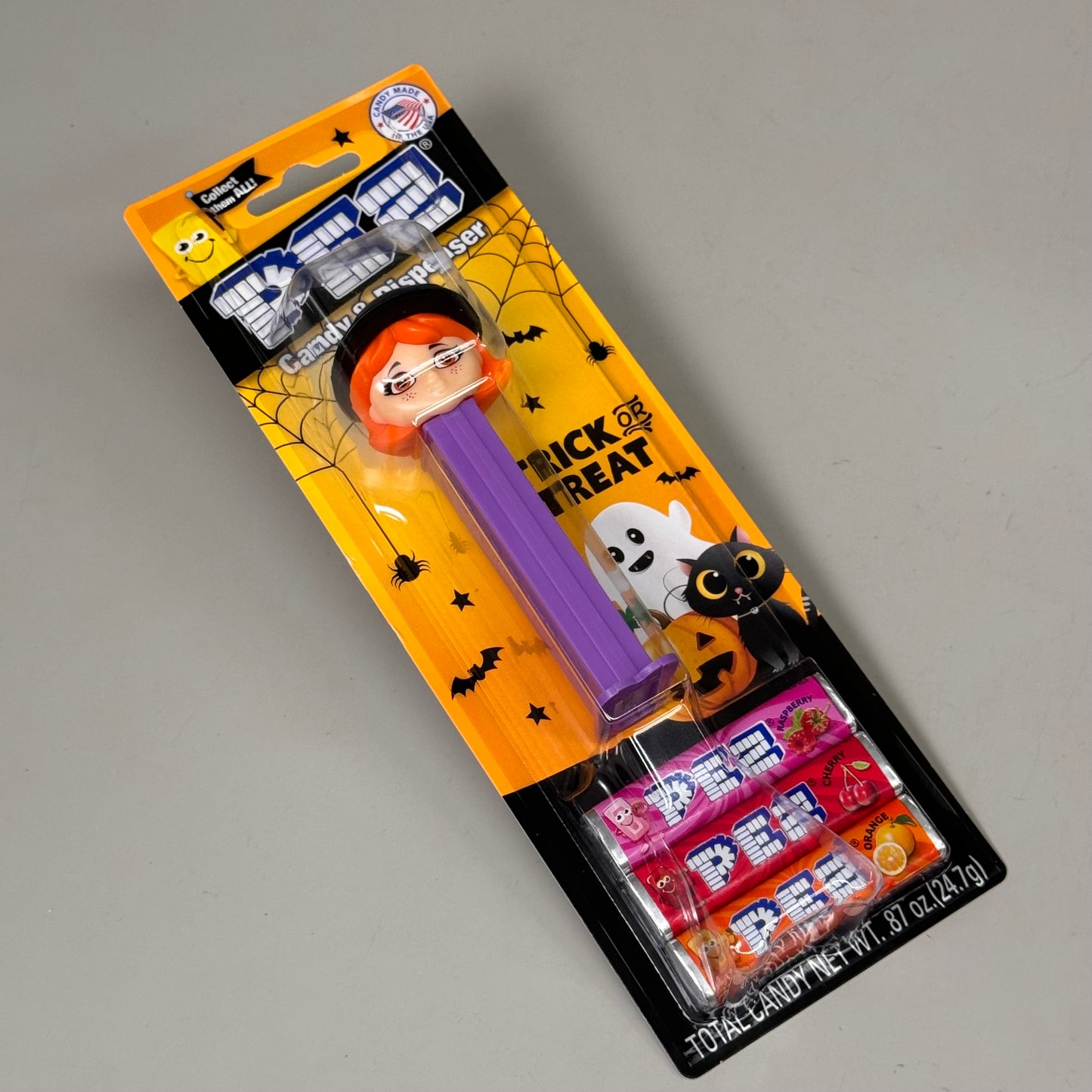 PEZ (12 PACK) Assorted Characters Candy Dispensers Halloween BB 08/28 079303