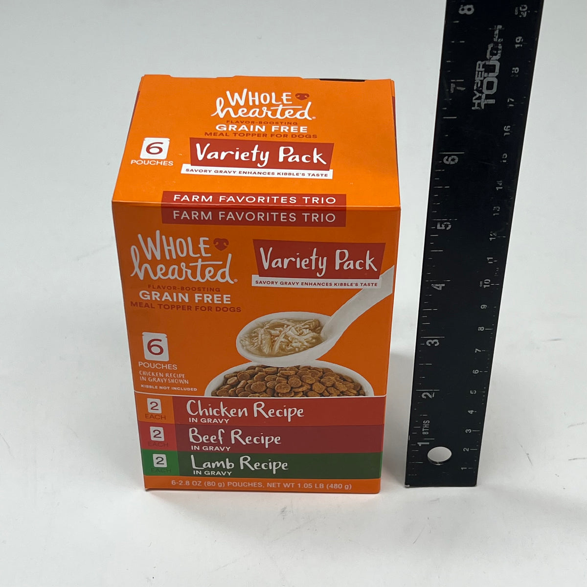 ZA@ WHOLE HEARTED  (2 PACK, 6 PACK) Farm Favorites Trio Variety Pack  2.8 oz   BB 01/28