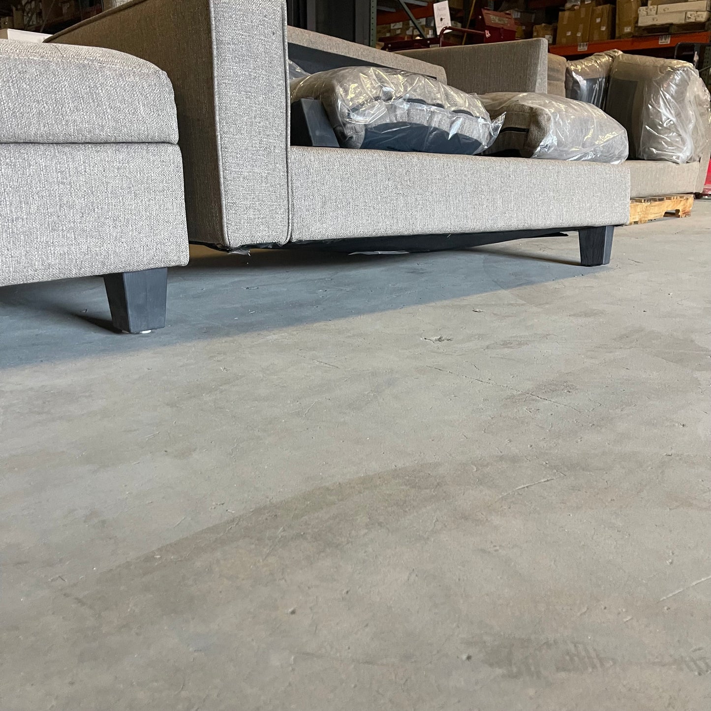 ZA@ Pallet of MIXED Sectional Couch 85” Grey (AS-IS)