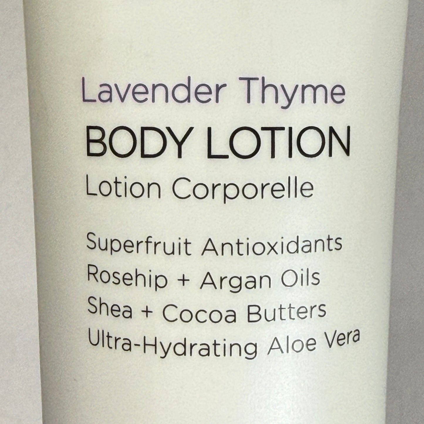 ANDALOU NATURALS (2 PACK) Lavender Thyme Body Lotion Refreshing 8 oz