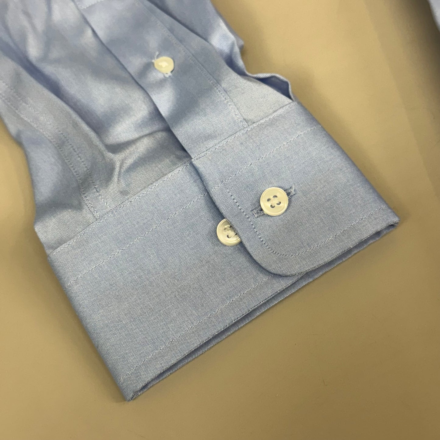 SOREN Tailored Fit Button Up Long Sleeve Shirt Men's 36-37 / 17-1/2" Light Blue X0002LTBLUE