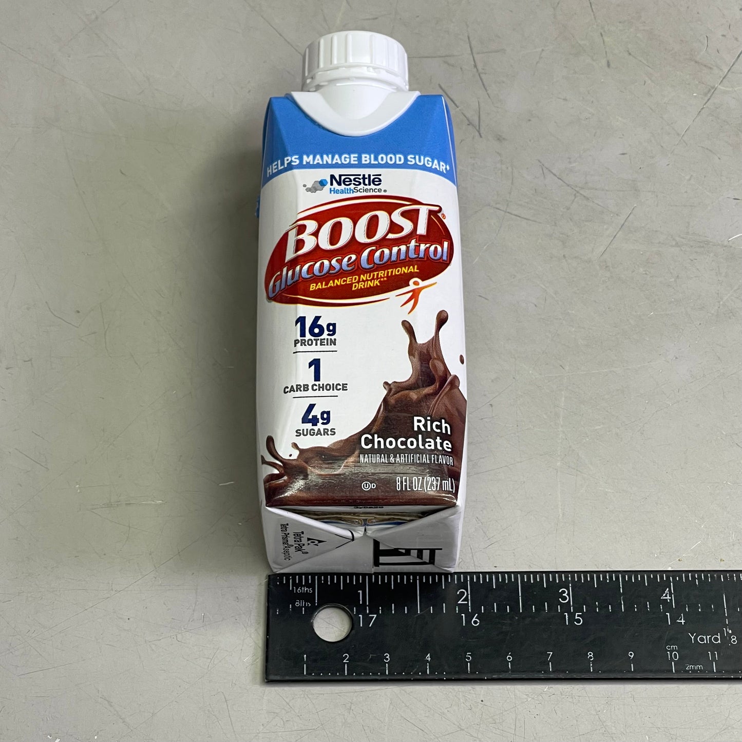 ZA@ NESTLE (24 Pack) Boost Breeze Rich Chocolate Flavor 8 fl oz BB 03/26 C