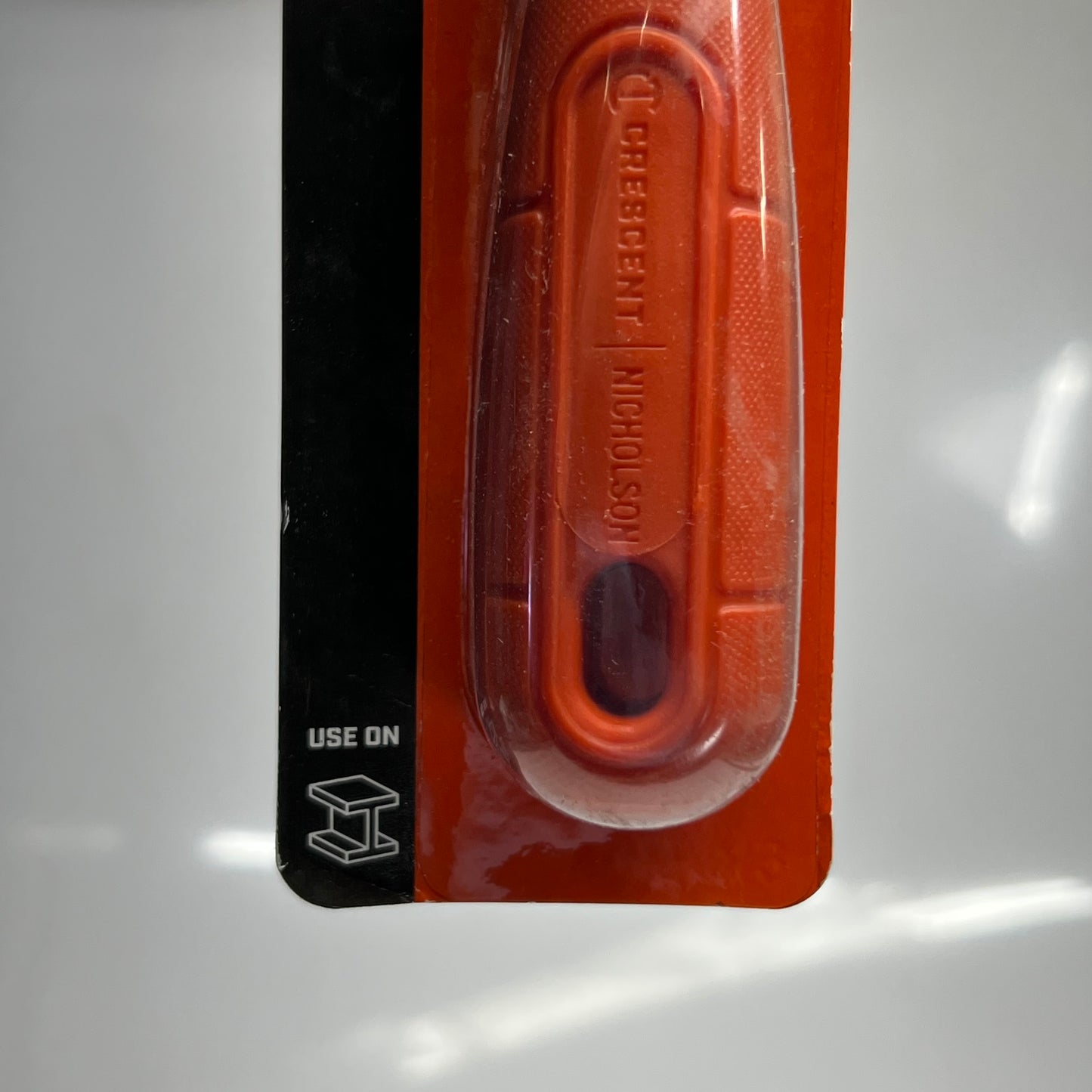 CRESCENT Mill File with Handle 6" Orange 21687NN