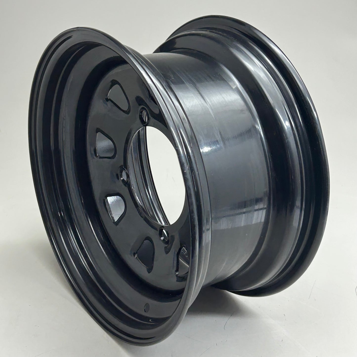ITP Delta Steel Wheel For Arctic Car, Kaw KAF1000 & POL General 1000 14"x7" Black 1422755014B
